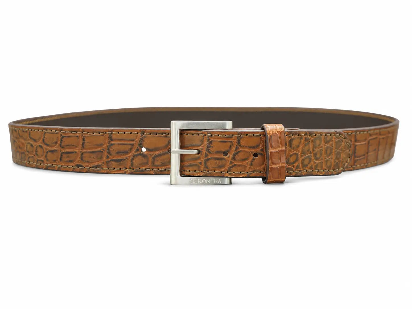 Seronera belt - Cognac / 95 cm / 40 mm - 127092 - unit photo 1
