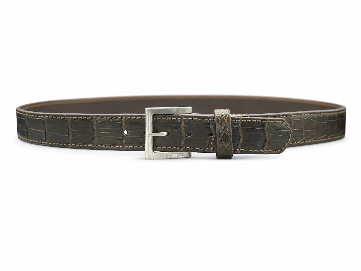 Seronera belt - Tobacco / 120 cm / 40 mm - 127100 - unit photo 1