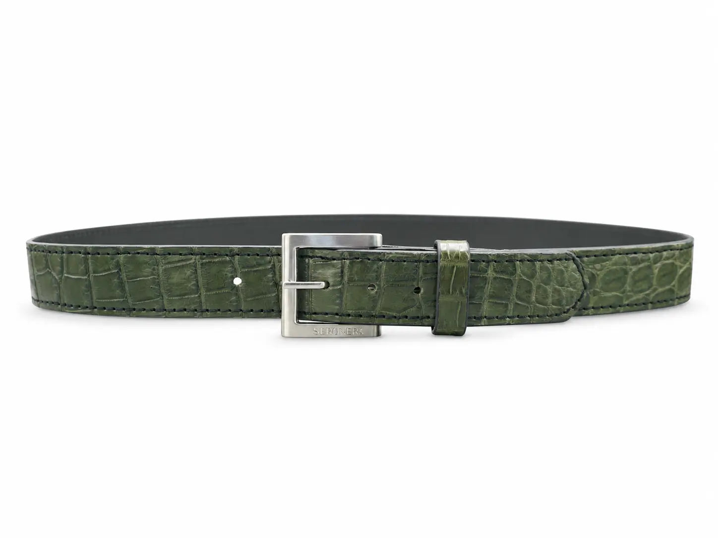 Seronera belt - Green / 105 cm / 40 mm - 127106 - unit photo 1