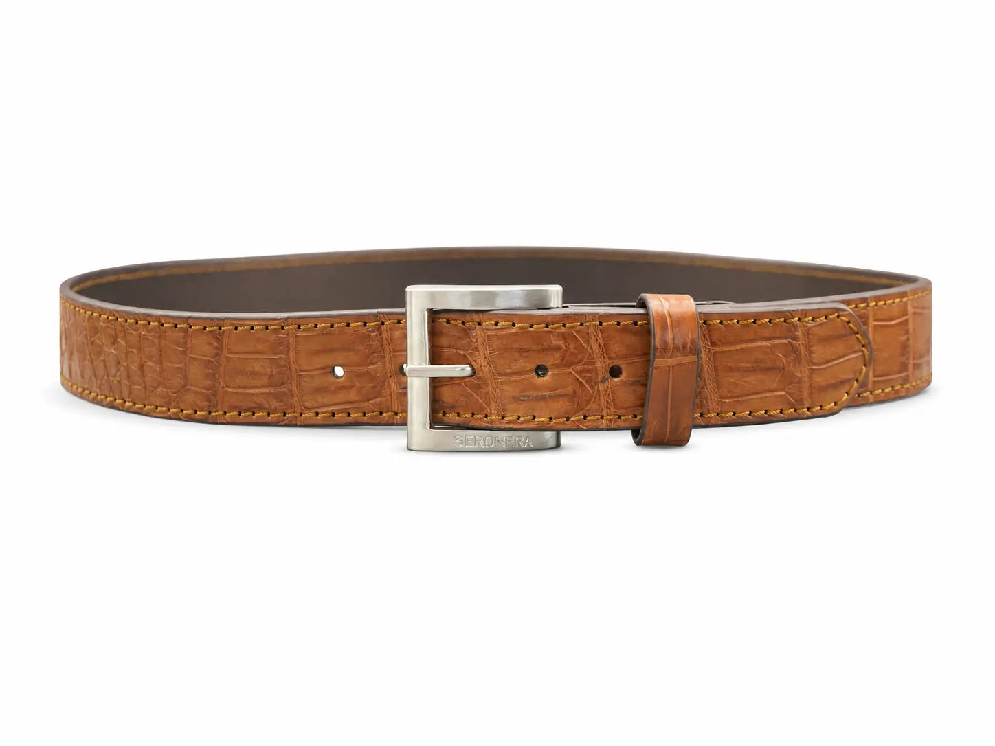 Seronera belt - Cognac / 85 cm / 40 mm - 127134 - unit photo 1