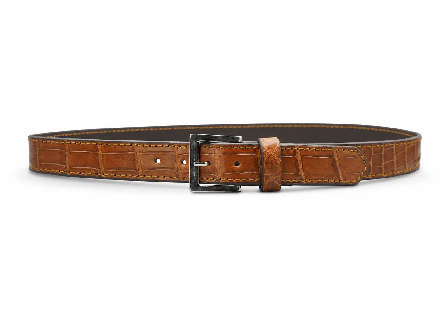 Seronera belt - Cognac / 100 cm / 35 mm - 127300 - unit photo 1