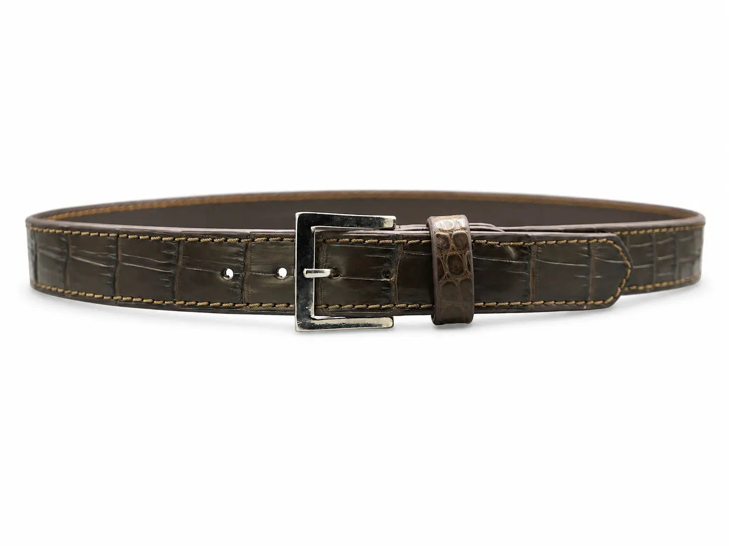 Seronera belt - Tobacco / 95 cm / 35 mm - 127318 - unit photo 1