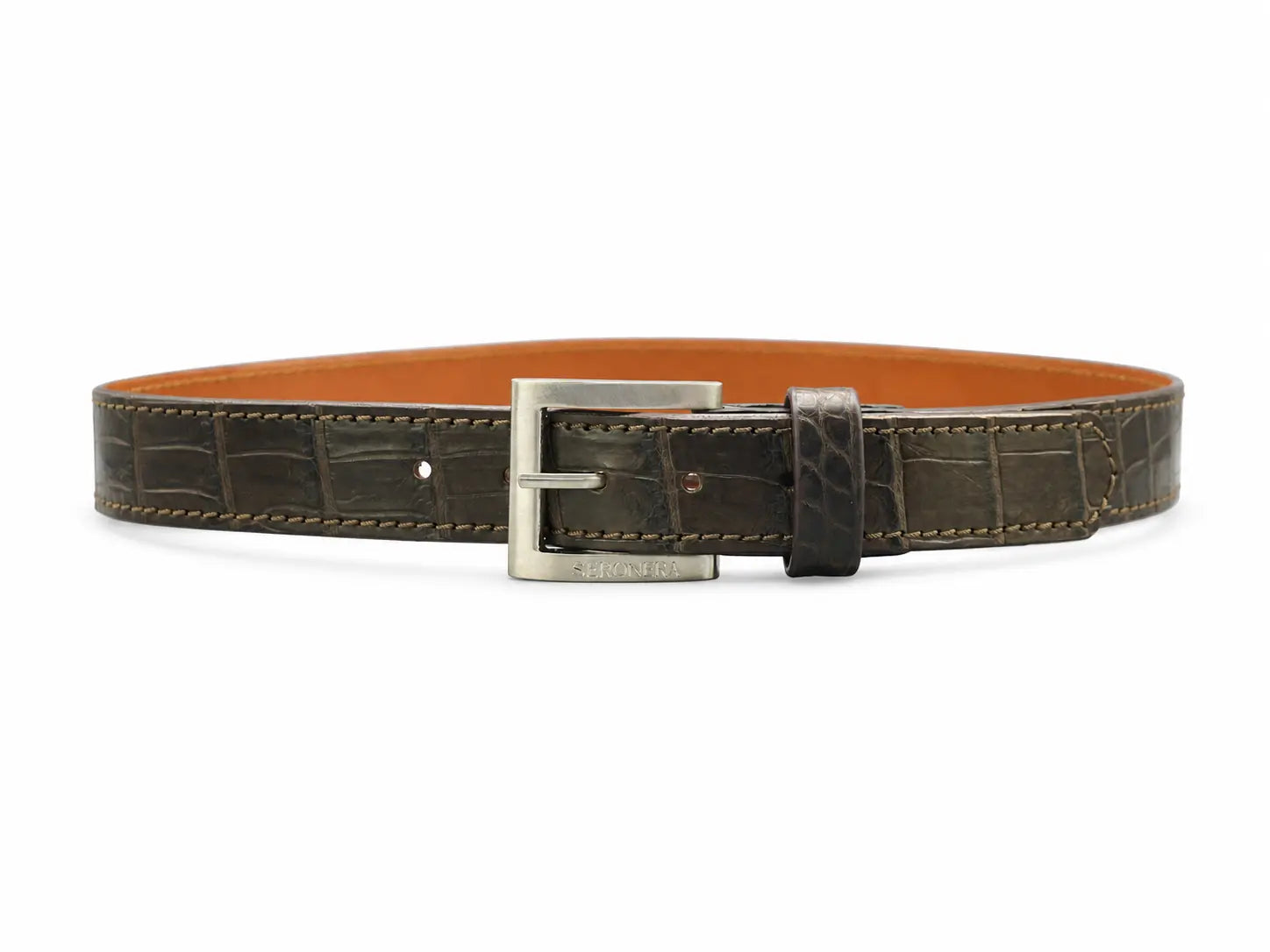 Seronera belt - Tobacco / 70 cm / 35 mm - 127366 - unit photo 1