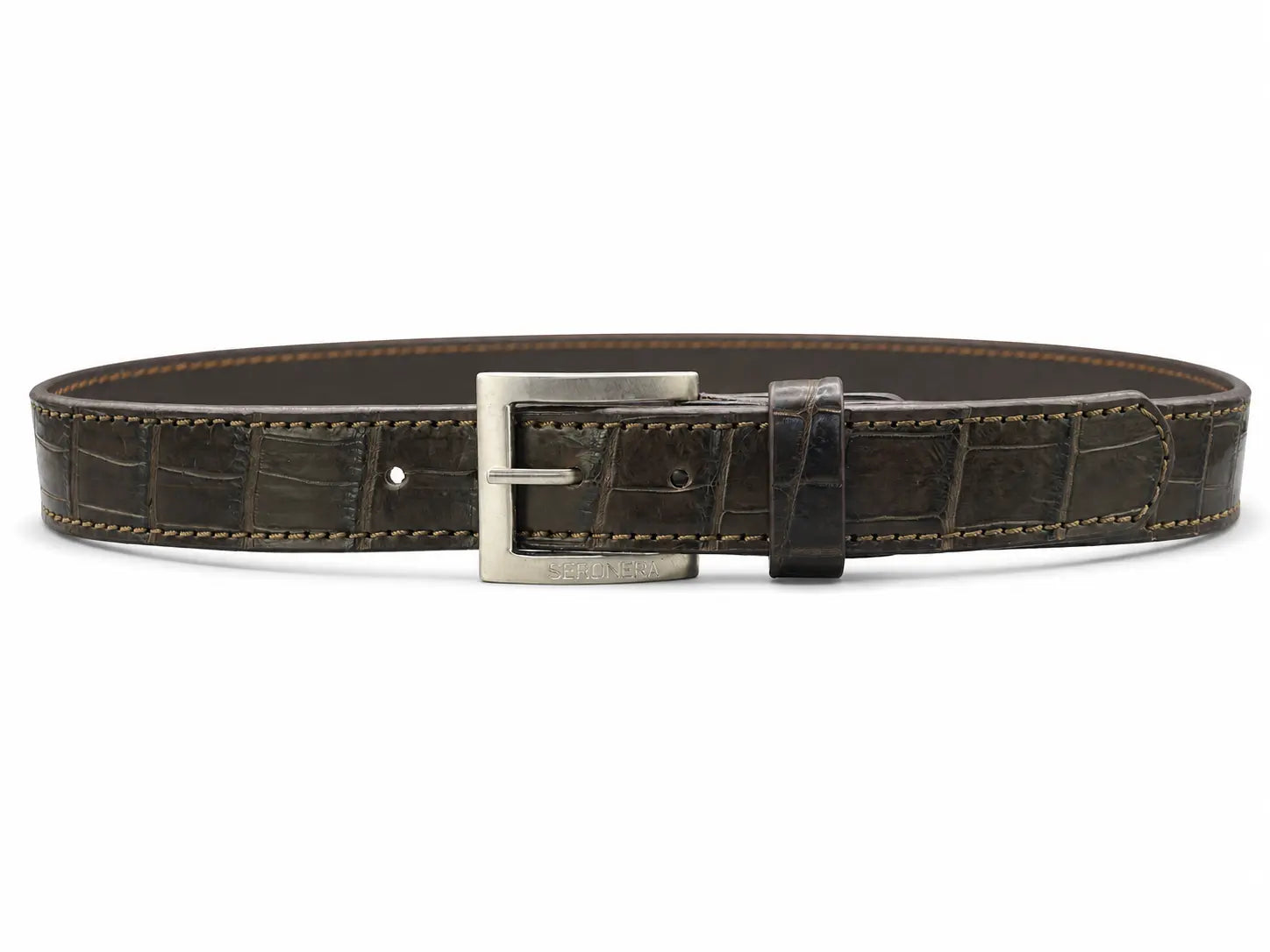 Seronera belt - Tobacco / 70 cm / 35 mm - 127367 - unit photo 1