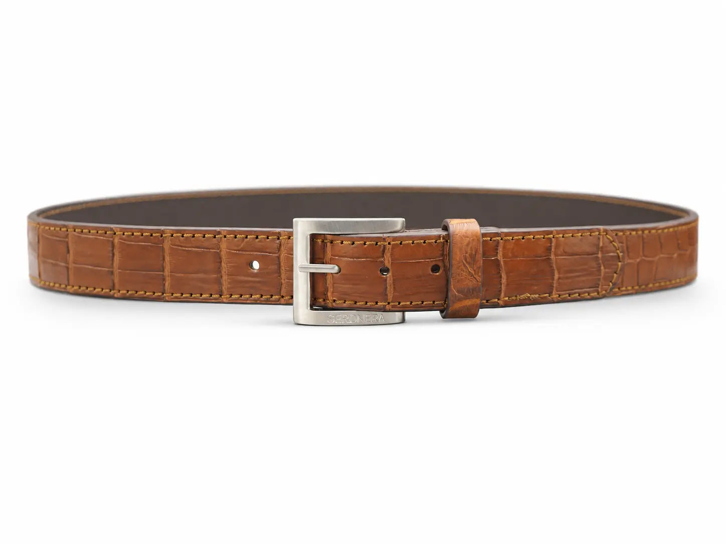 Seronera belt - Cognac / 95 cm / 35 mm - 127373 - unit photo 1
