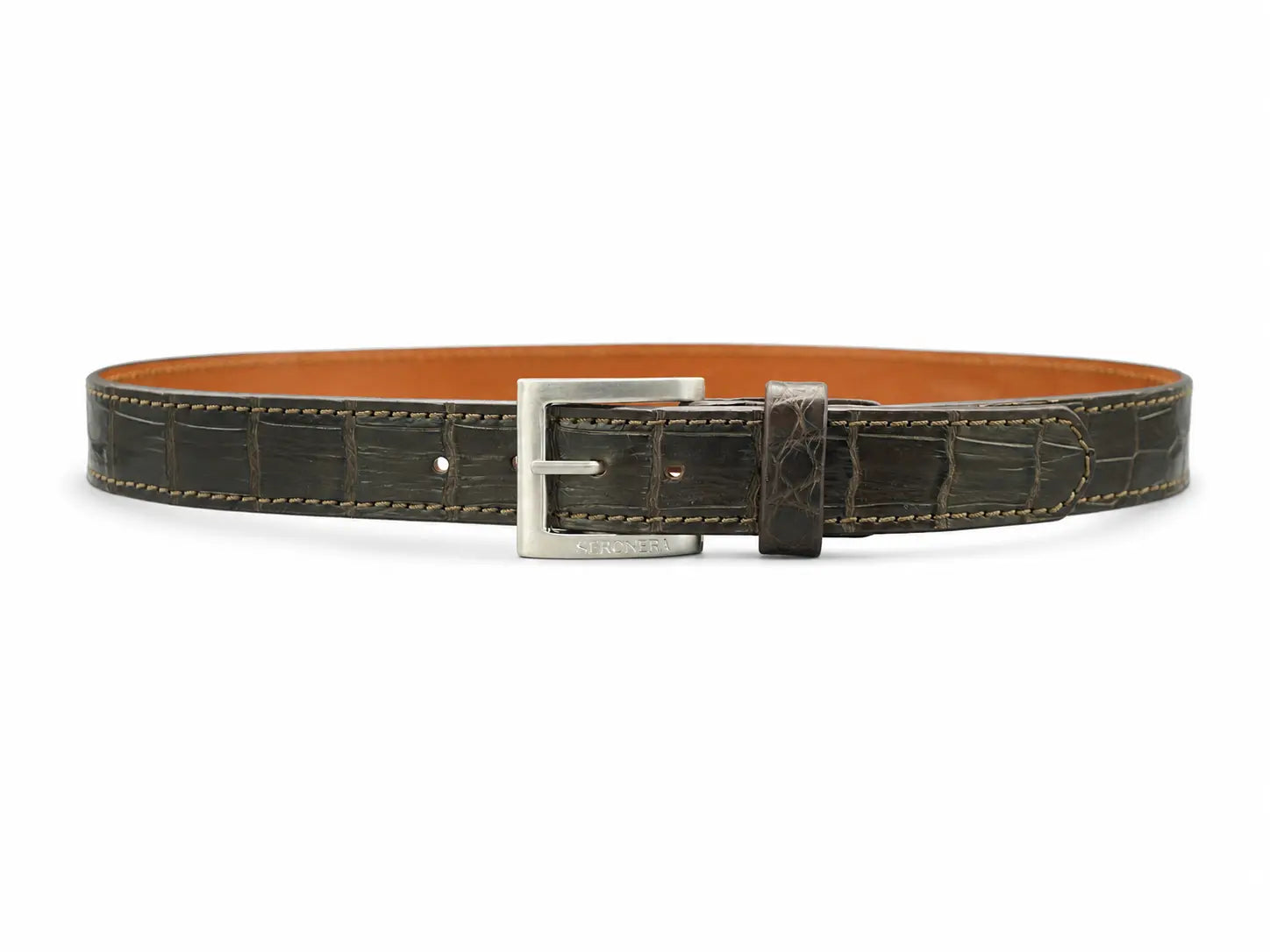 Seronera belt - Tobacco / 85 cm / 35 mm - 127378 - unit photo 1