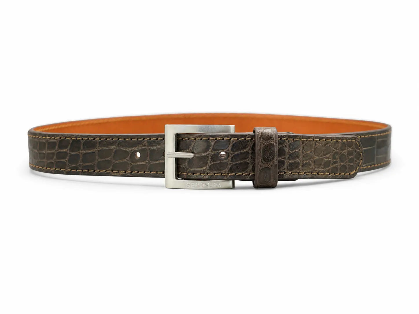 Seronera belt - Tobacco / 70 cm / 35 mm - 127380 - unit photo 1