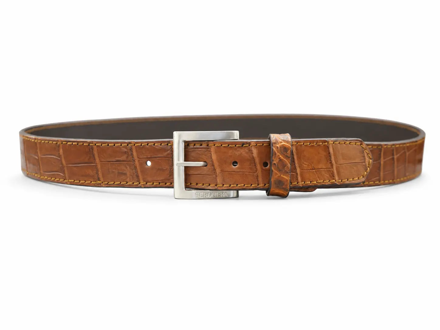 Seronera belt - Cognac / 105 cm / 40 mm - 127390 - unit photo 1