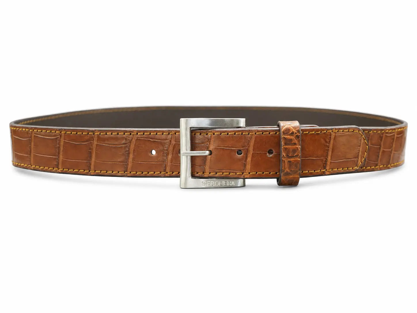 Seronera belt - Cognac / 105 cm / 40 mm - 127392 - unit photo 1