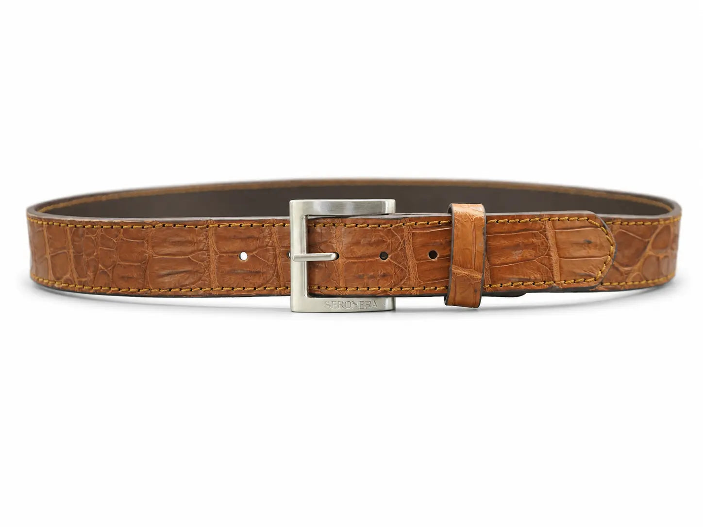 Seronera belt - Cognac / 90 cm / 40 mm - 127393 - unit photo 1