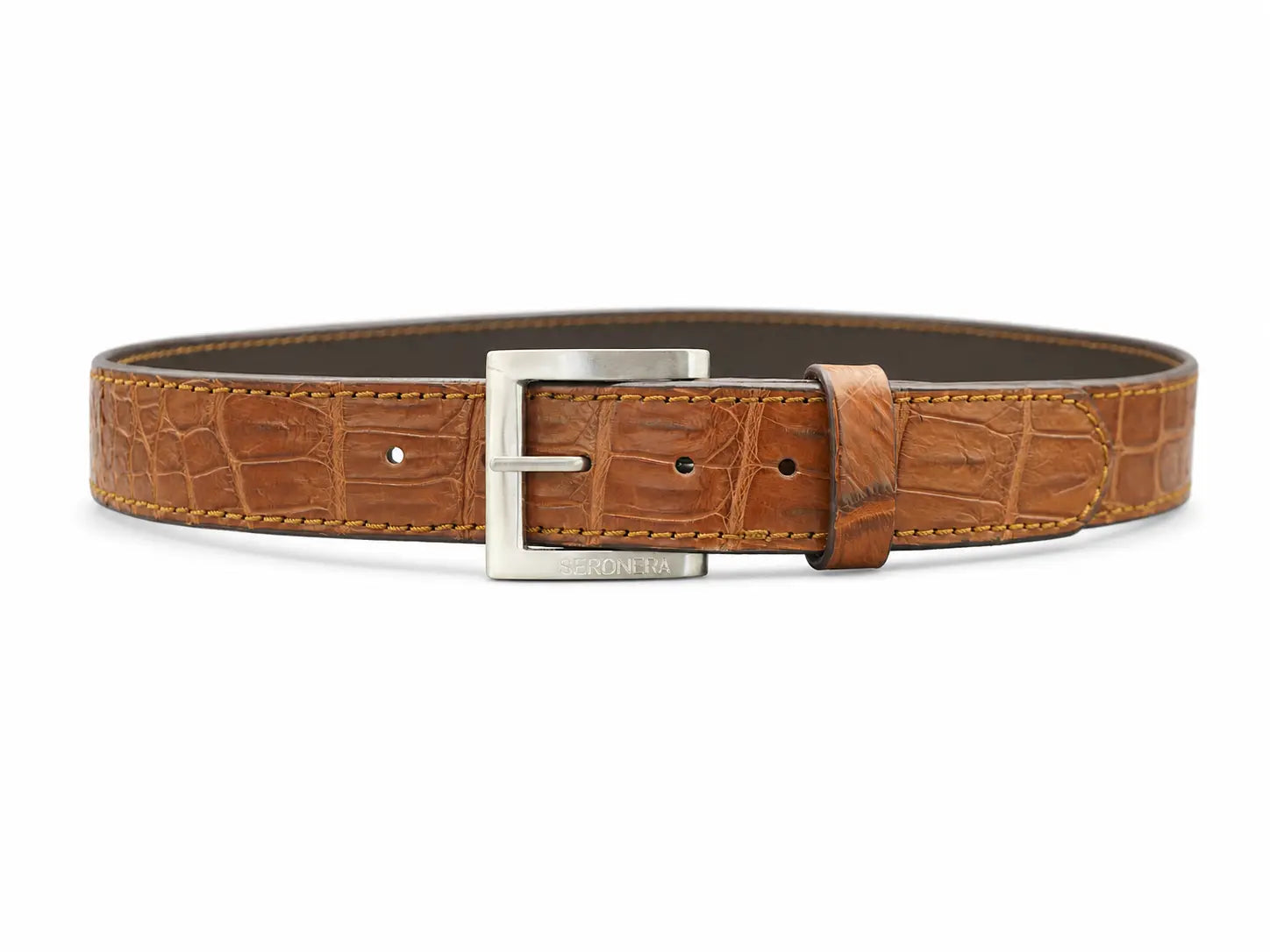 Seronera belt - Cognac / 75 cm / 40 mm - 127394 - unit photo 1
