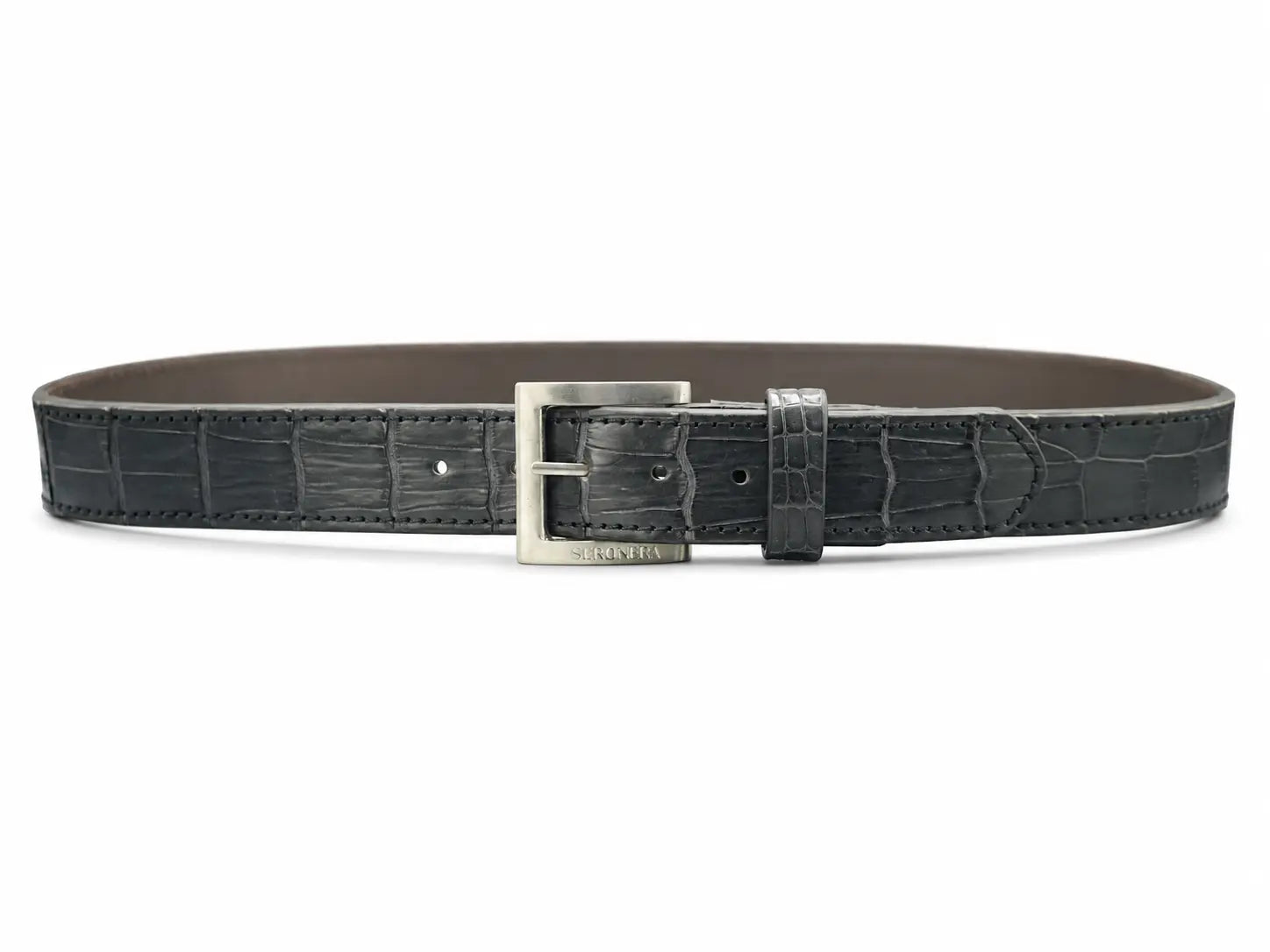 Seronera belt - Grey / 110 cm / 40 mm - 127397 - unit photo 1