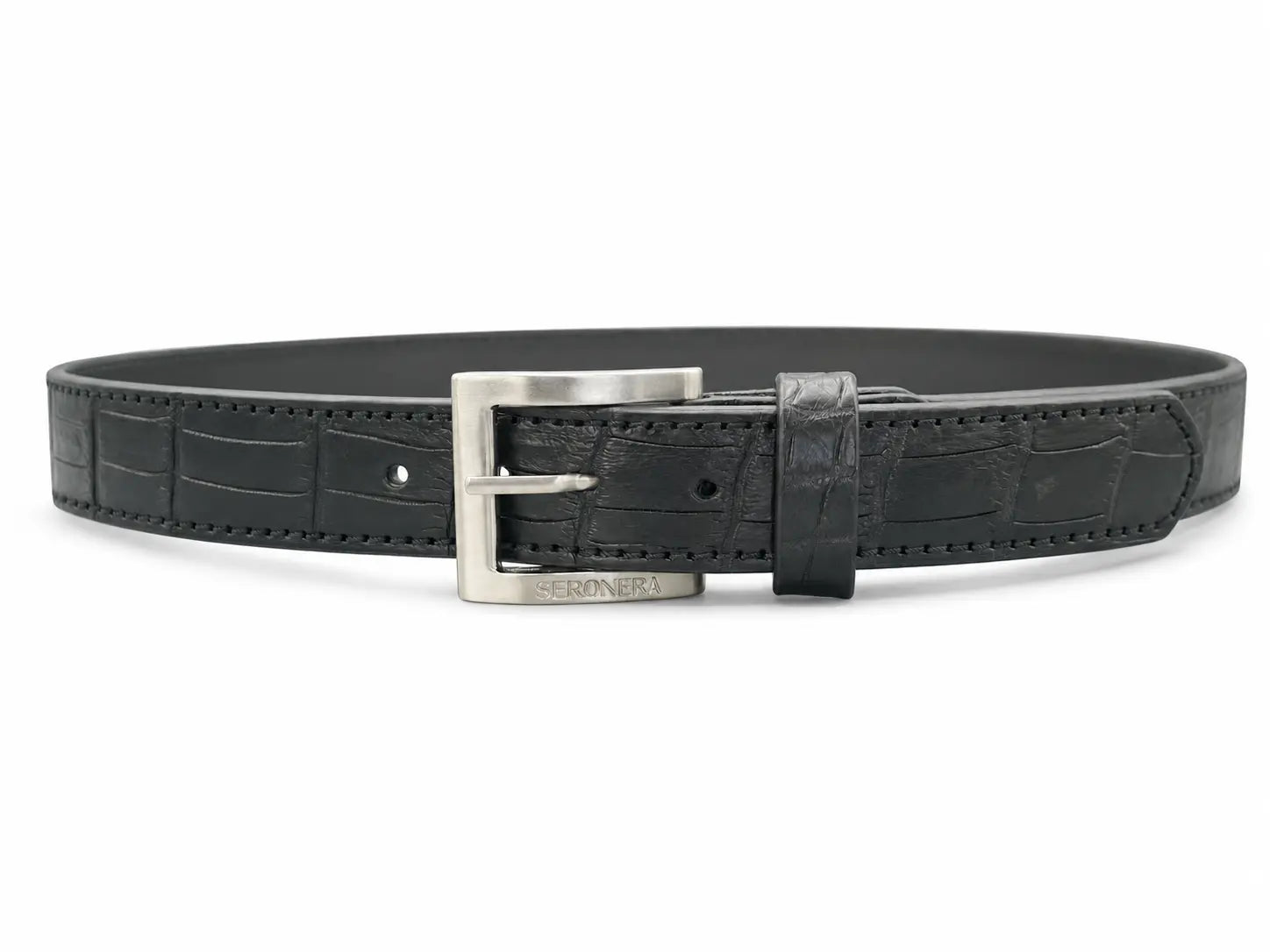 Seronera belt - Black / 70 cm / 35 mm - 127403 - unit photo 1