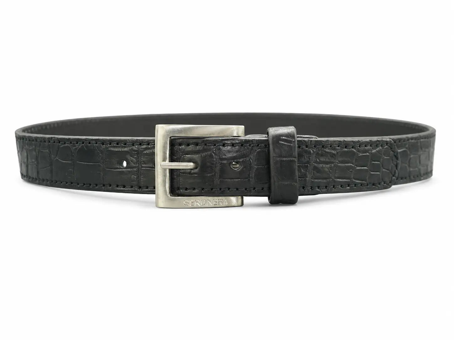 Seronera belt - Black / 70 cm / 35 mm - 127405 - unit photo 1