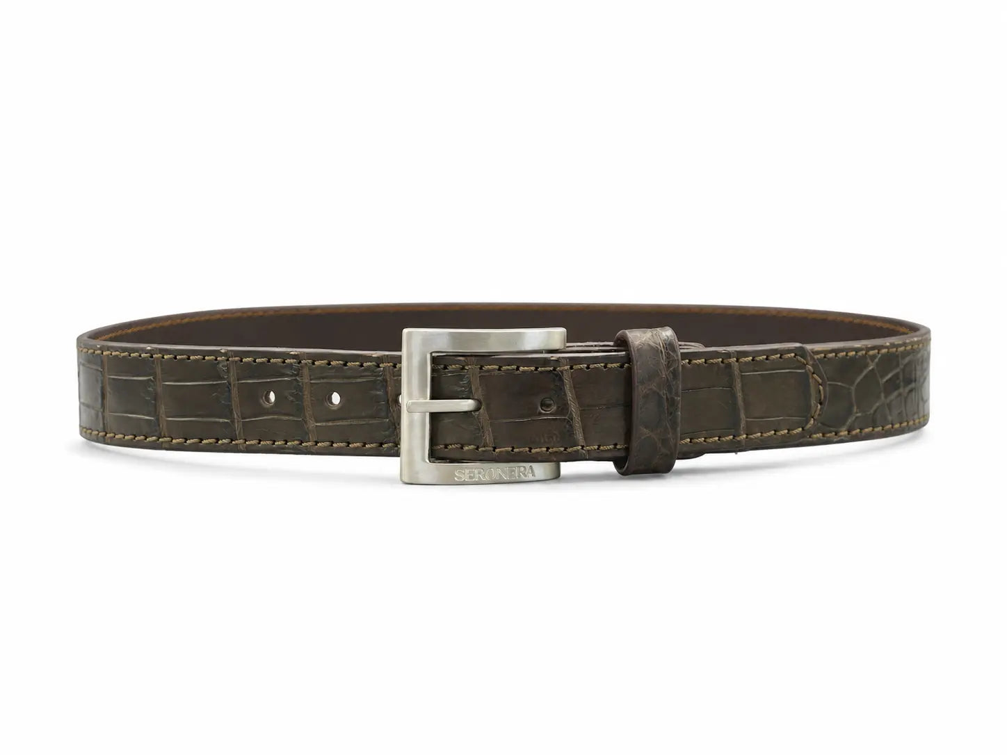 Seronera belt - Tobacco / 70 cm / 35 mm - 127406 - unit photo 1