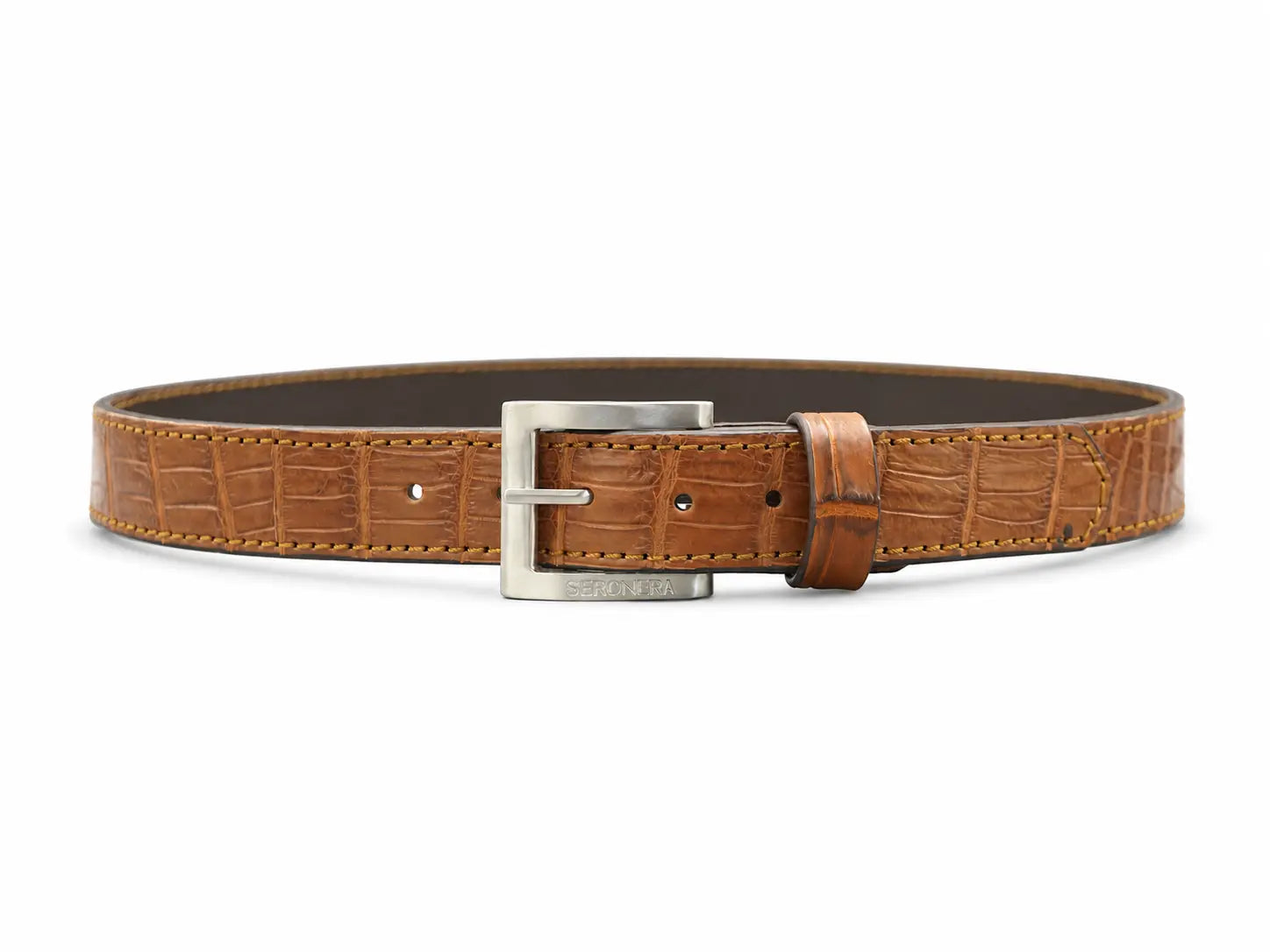 Seronera belt - Cognac / 75 cm / 35 mm - 127411 - unit photo 1