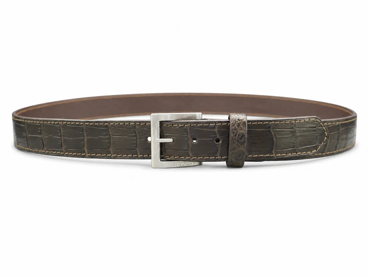 Seronera belt - Tobacco / 120 cm / 40 mm - 127418 - unit photo 1