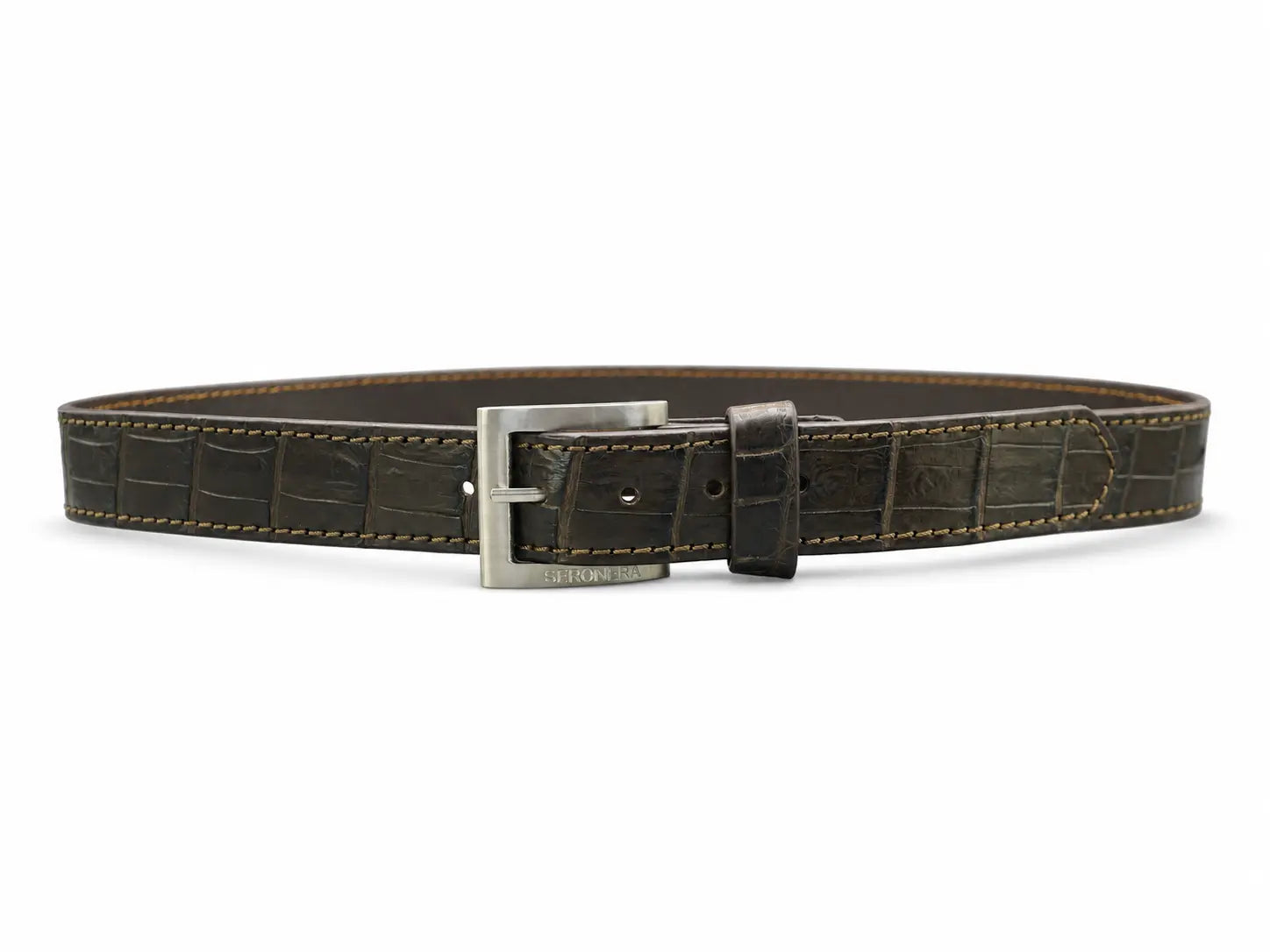 Seronera belt - Tobacco / 85 cm / 35 mm - 127423 - unit photo 1
