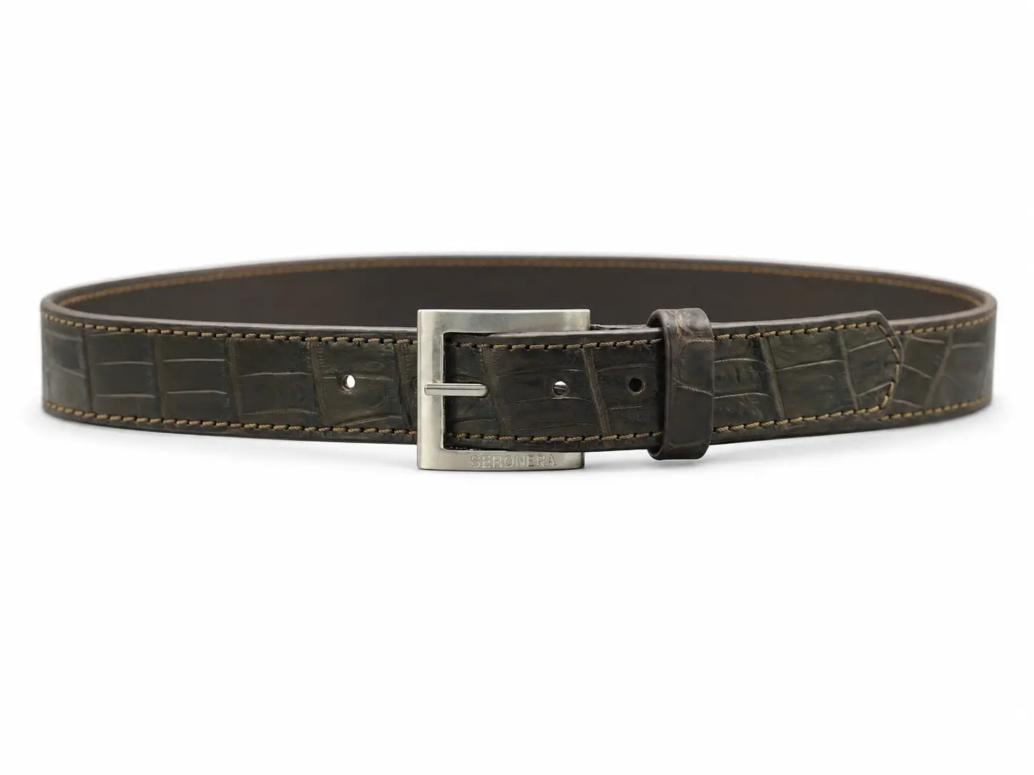Seronera belt - Tobacco / 75 cm / 35 mm - 127424 - unit photo 1