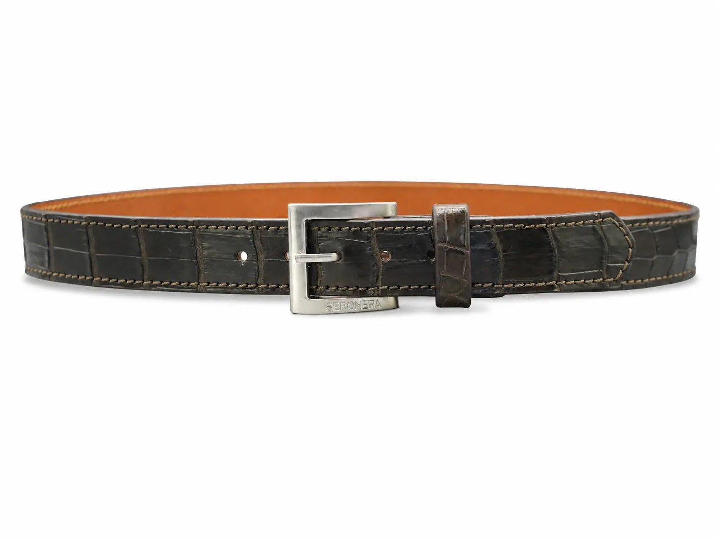 Seronera belt - Tobacco / 85 cm / 35 mm - 127425 - unit photo 1