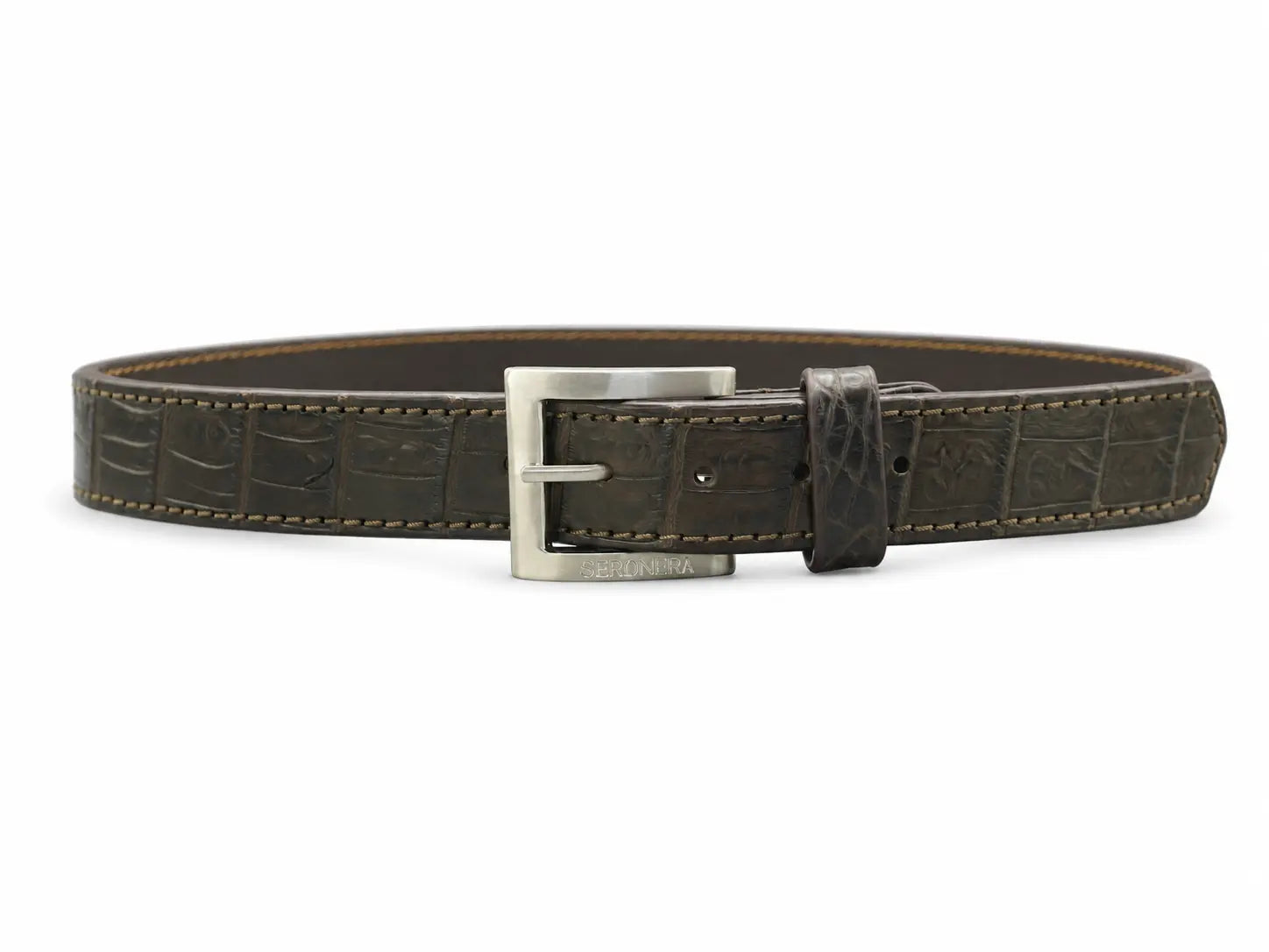 Seronera belt - Tobacco / 70 cm / 35 mm - 127427 - unit photo 1