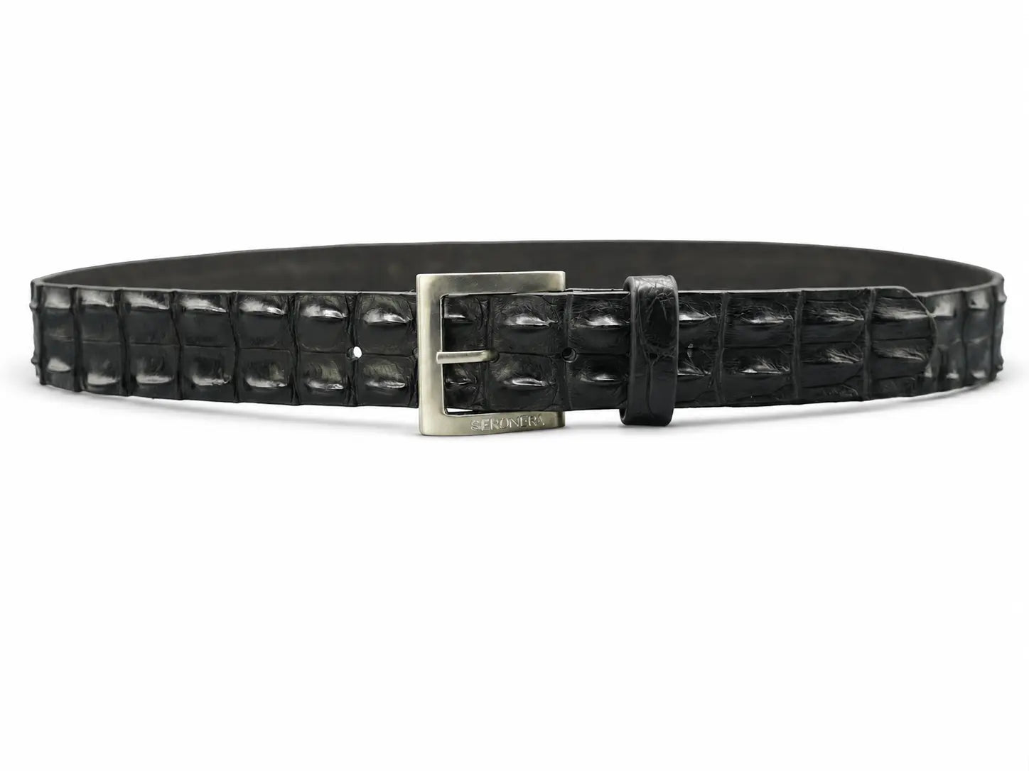 Seronera Backstrap Belt - Black / 120 cm / 40 mm - 127433 - unit photo 1