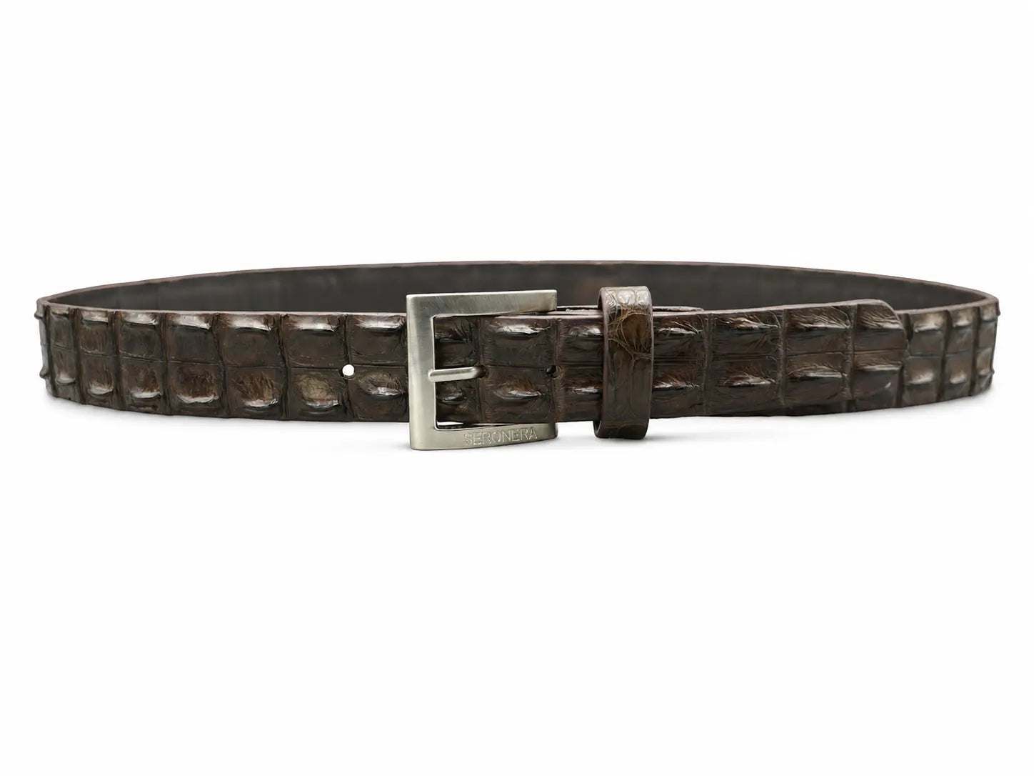 Seronera Backstrap Belt - Brown / 100 cm / 35 mm - 127462 - unit photo 1