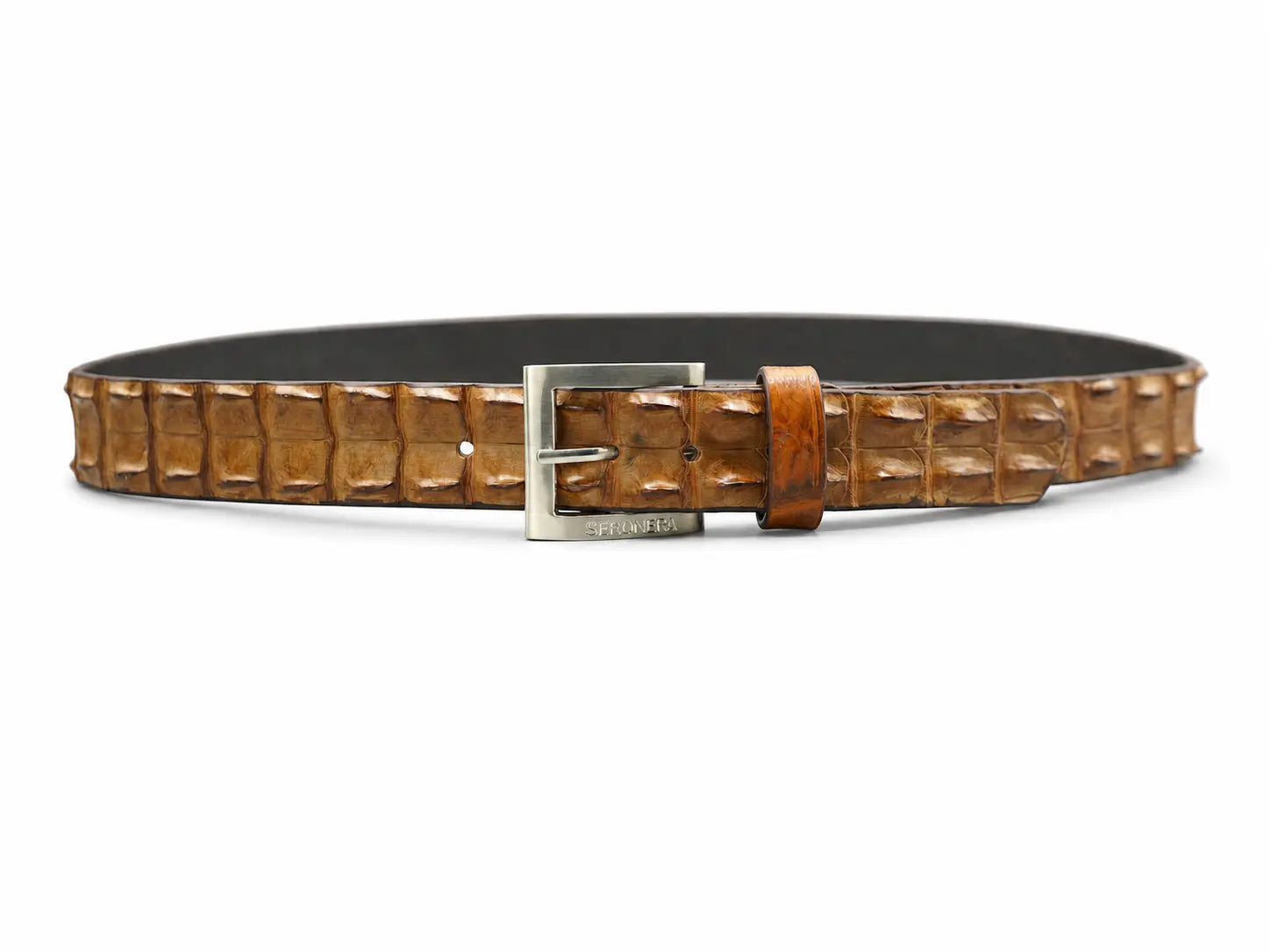 Seronera Backstrap Belt - Cognac / 110 cm / 35 mm - 127489 - unit photo 1
