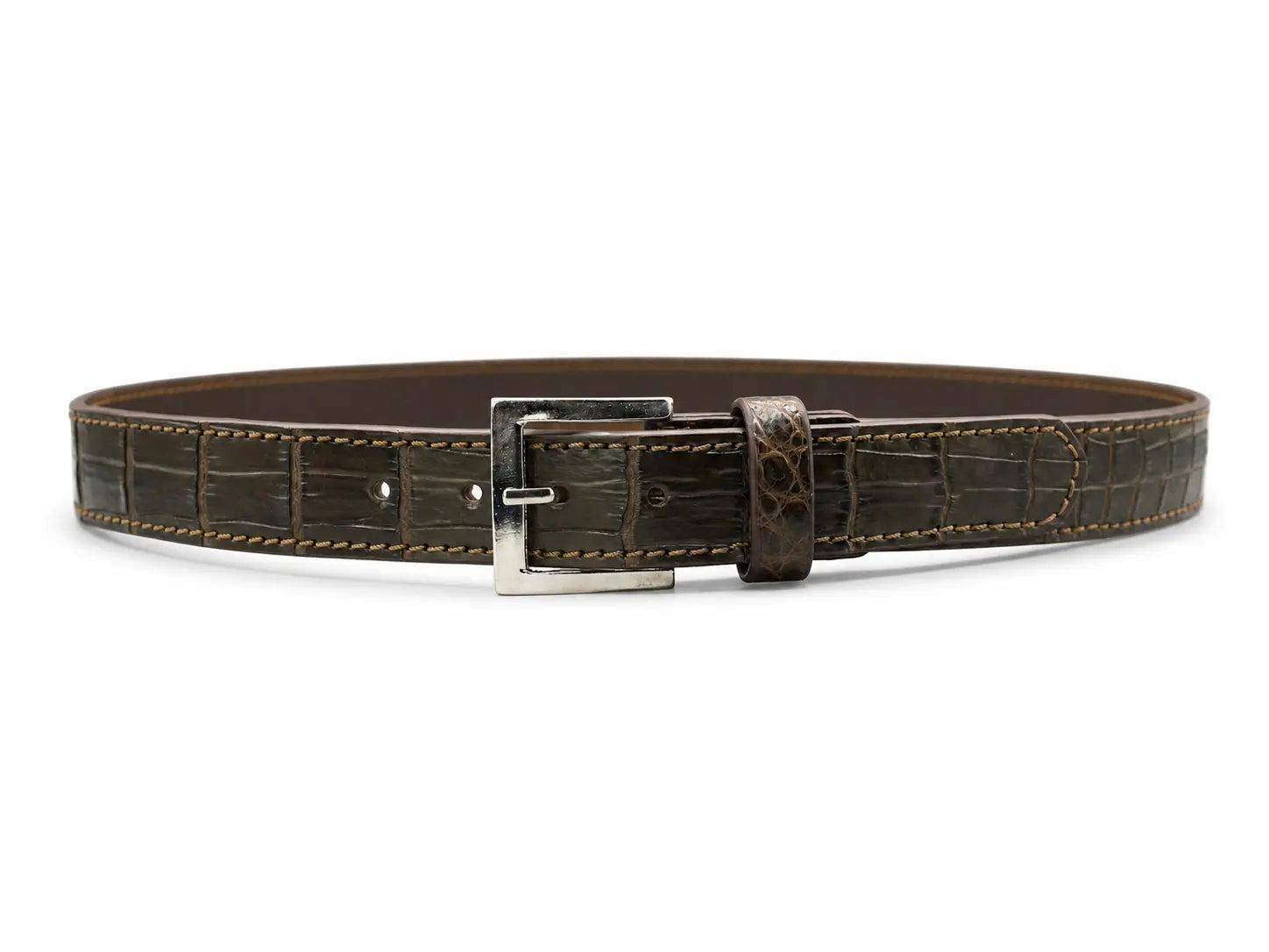 Seronera belt - Tobacco / 95 cm / 35 mm - 127709 - unit photo 1