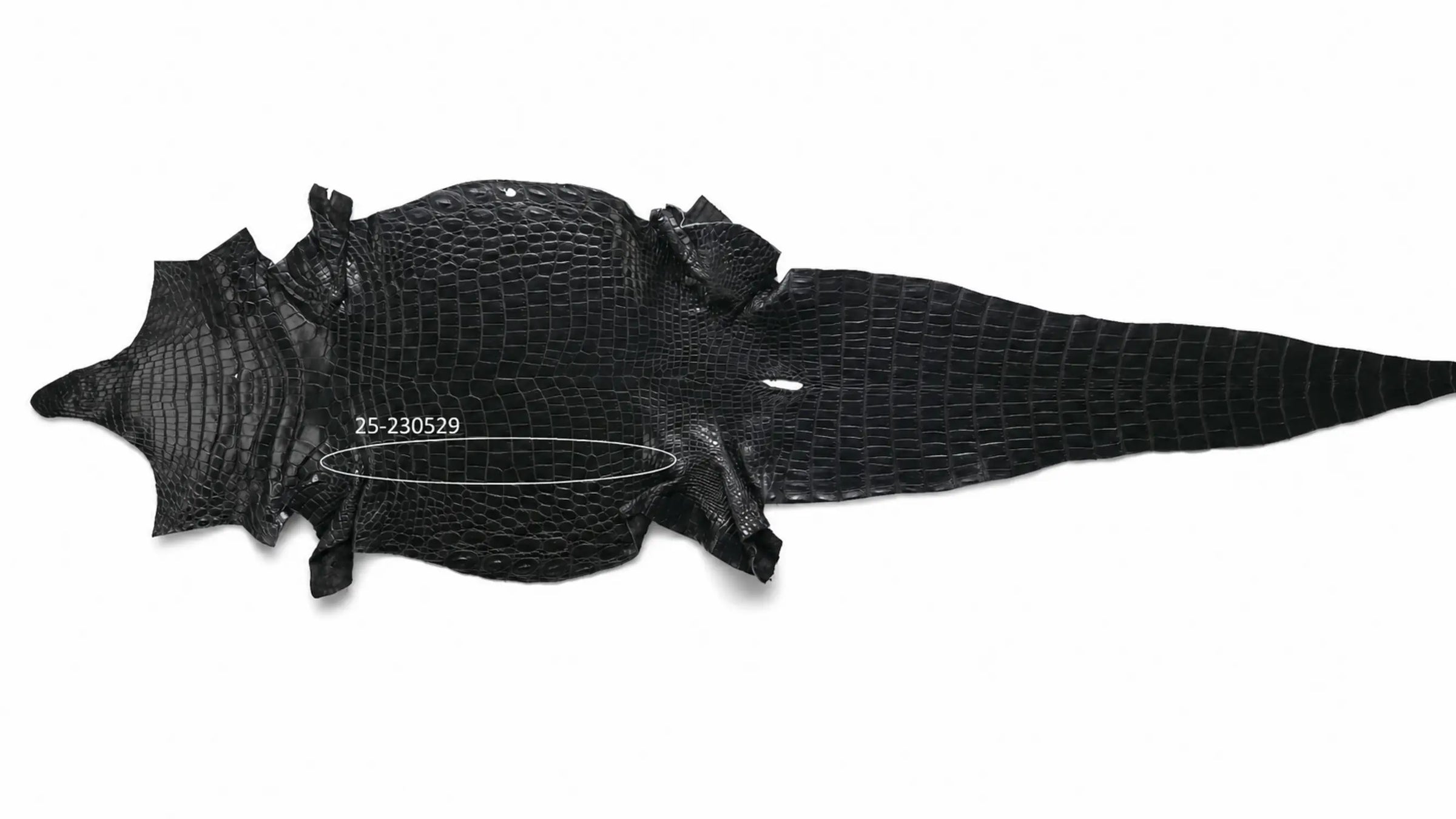 Seronera belt - Black / 70 cm / 35 mm - 126623 - skin
