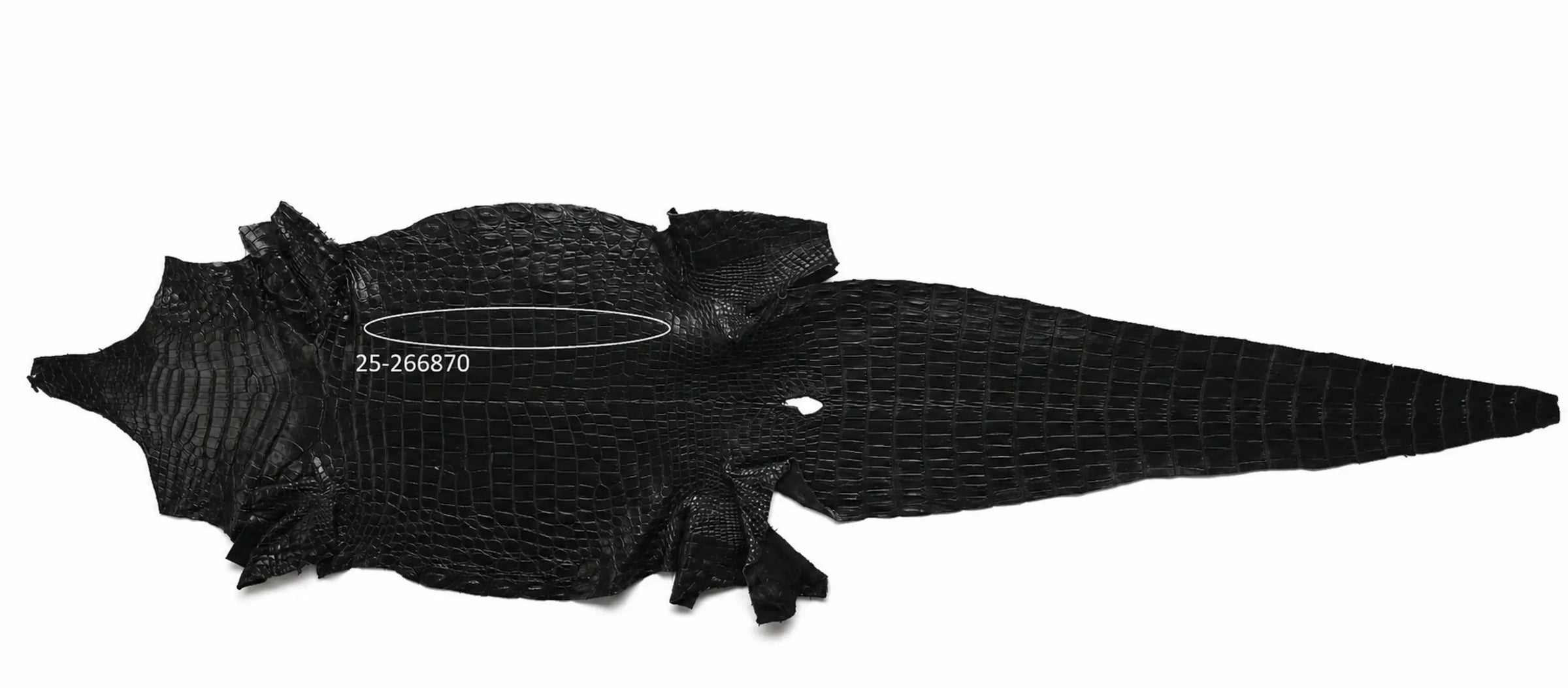 Seronera belt - Black / 70 cm / 40 mm - 126883 - skin