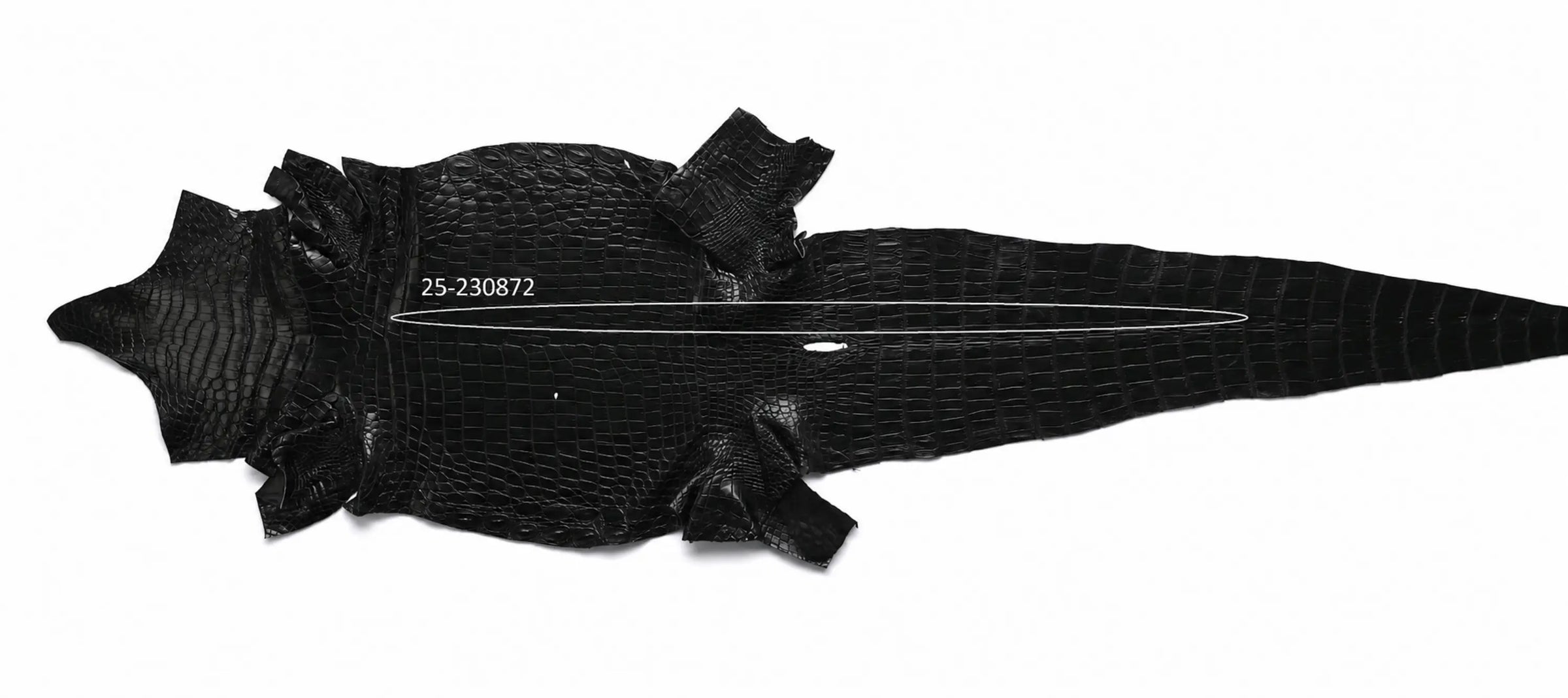 Seronera belt - Black / 125 cm / 40 mm - 126867 - skin