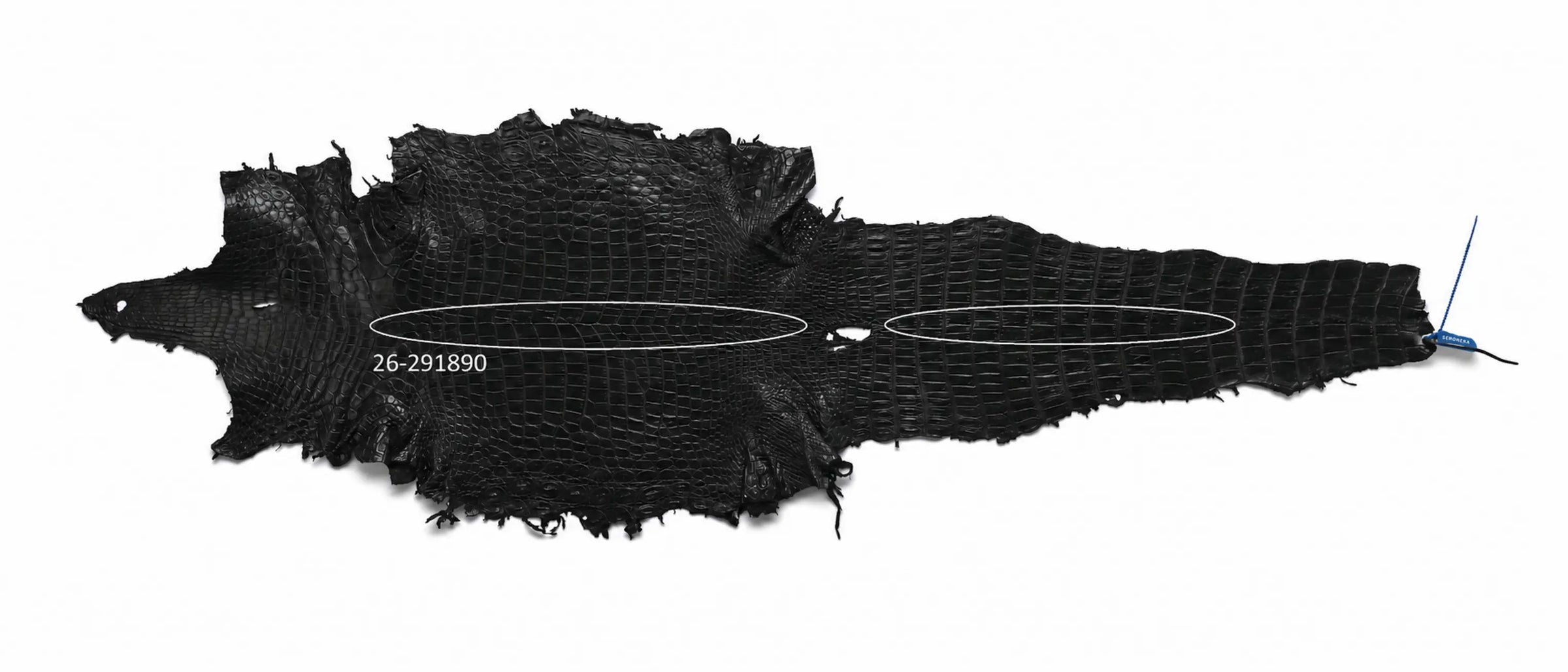 Seronera belt - Black / 85 cm / 35 mm - 127325 - skin