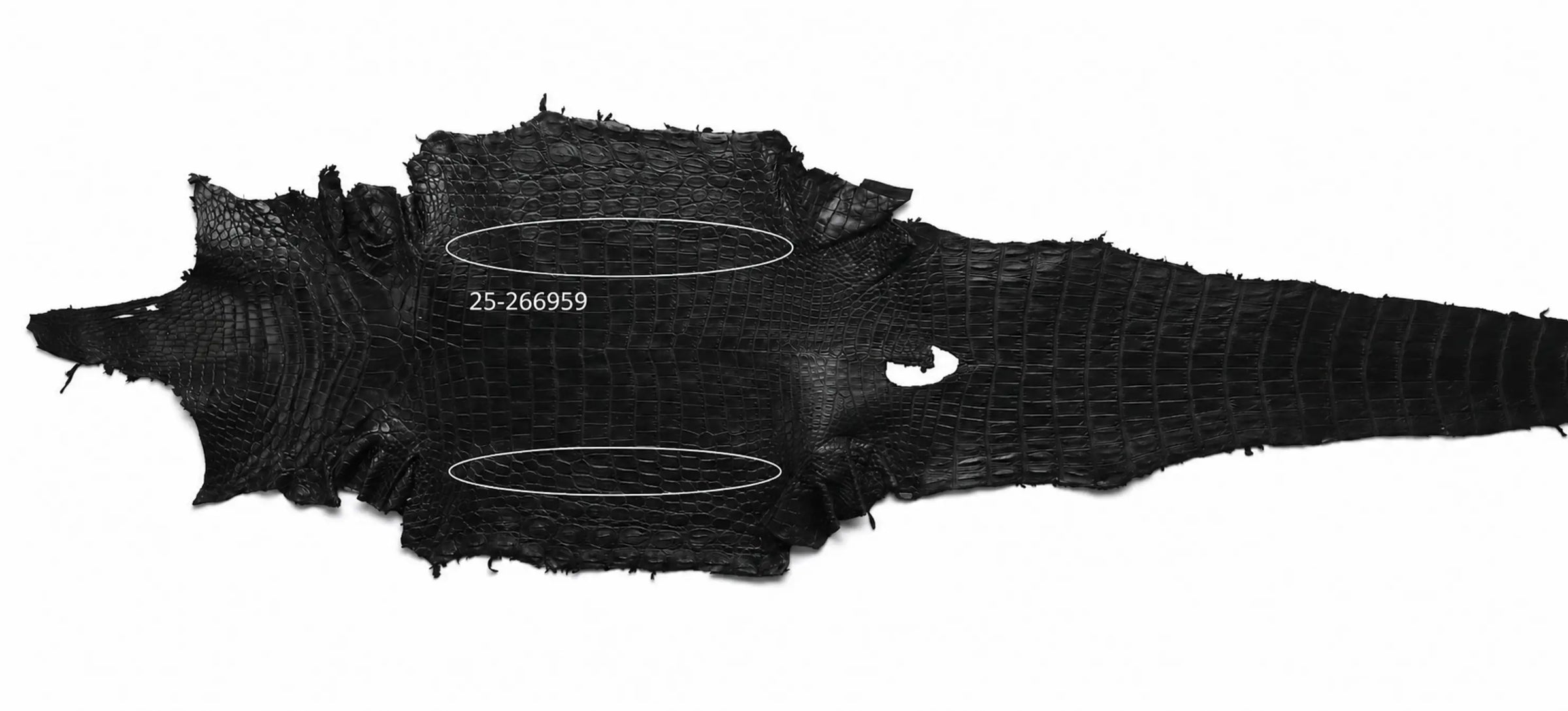 Seronera belt - Black / 105 cm / 40 mm - 126969 - skin