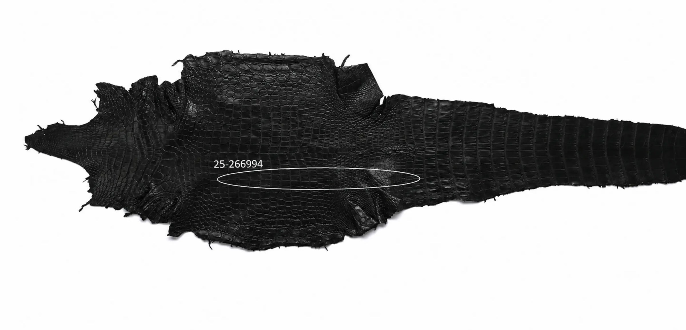 Seronera belt - Black / 120 cm / 40 mm - 127004 - skin