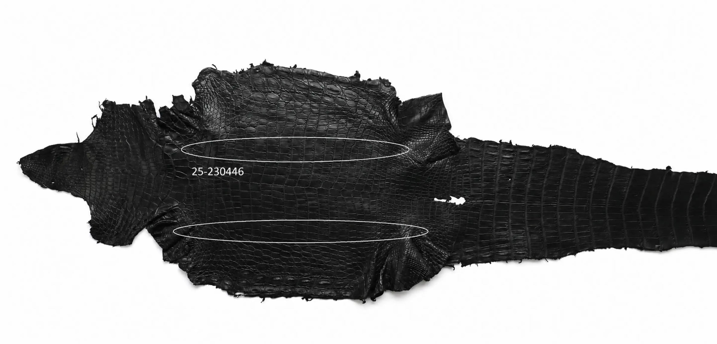 Seronera belt - Black / 75 cm / 40 mm - 126540 - skin