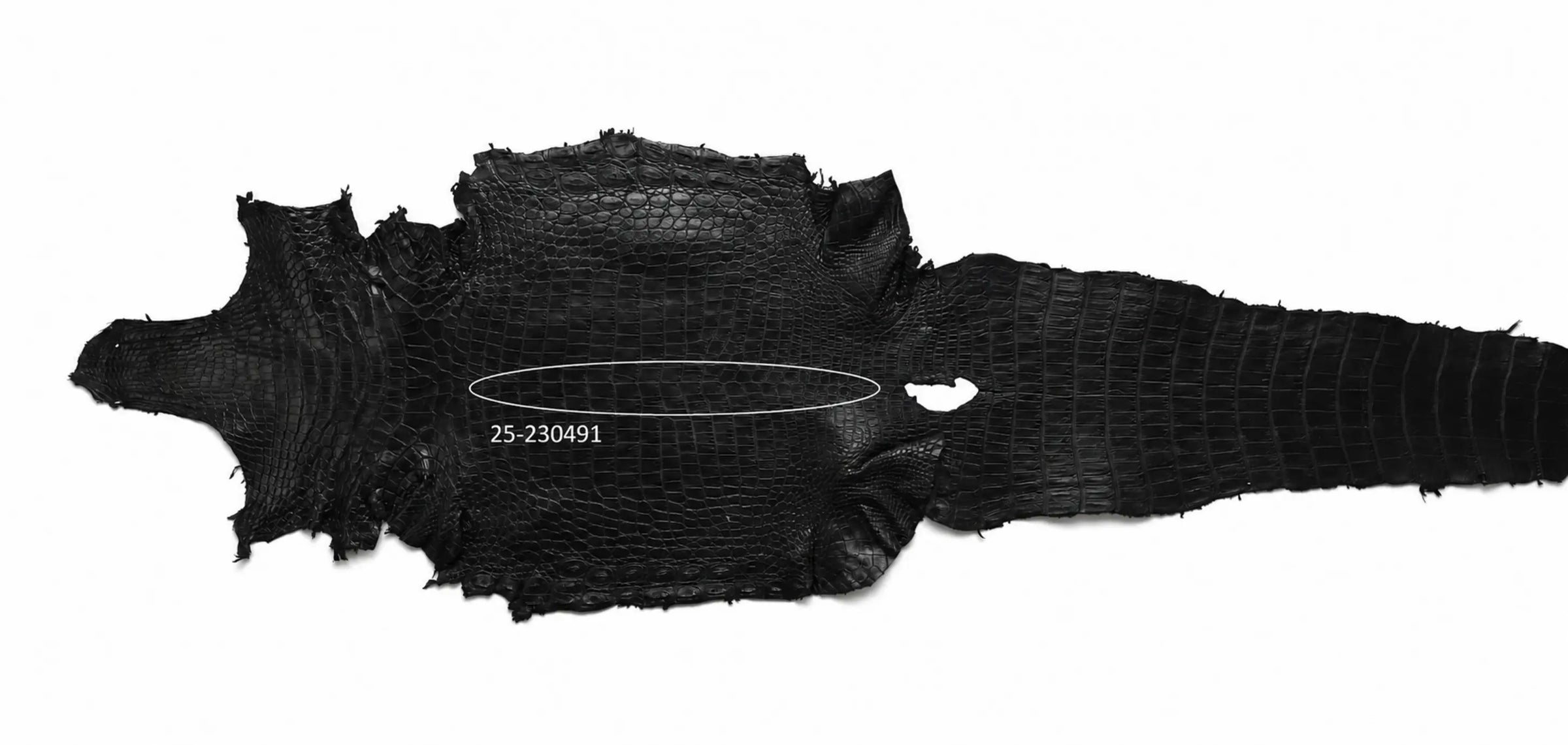 Seronera belt - Black / 70 cm / 40 mm - 126585 - skin