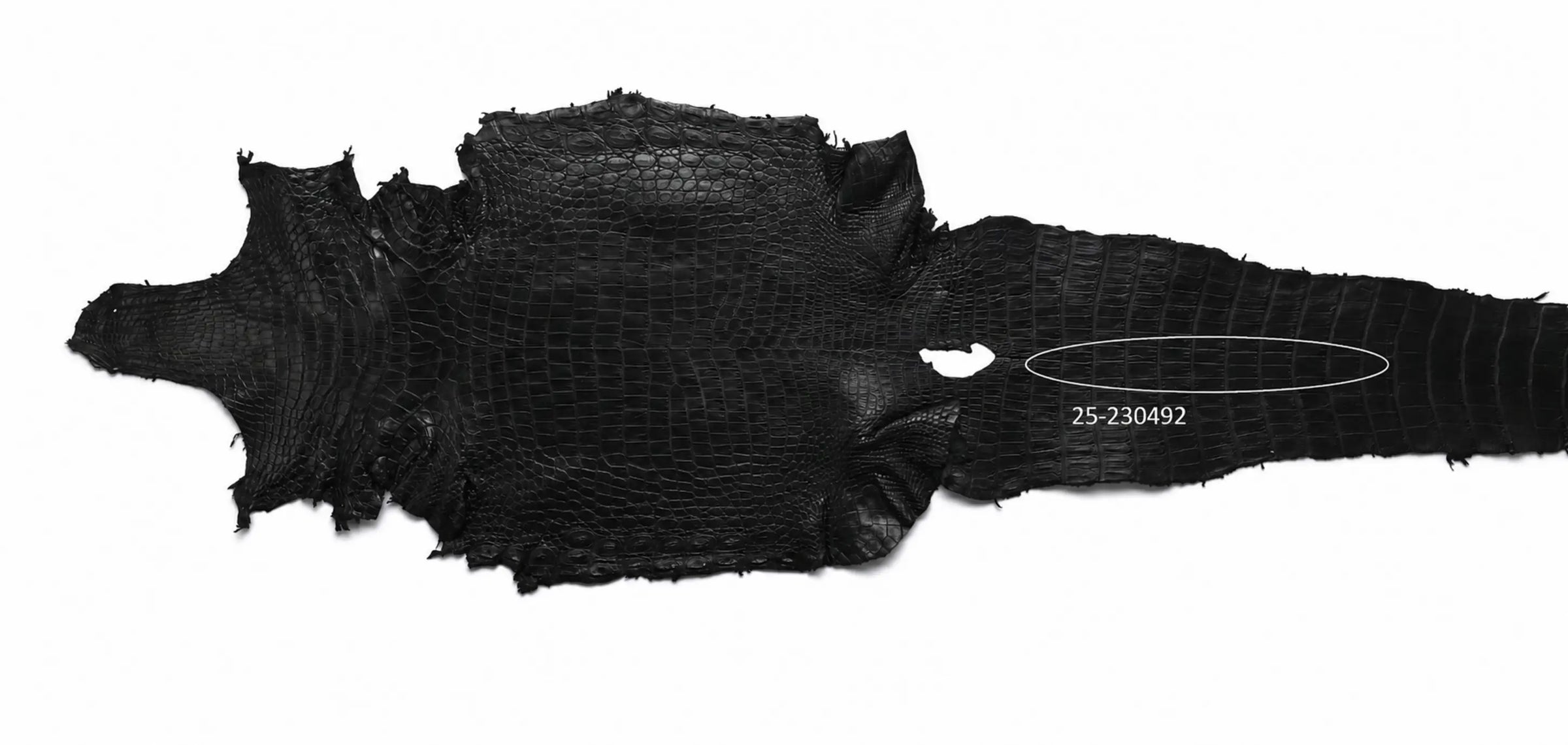 Seronera belt - Black / 70 cm / 40 mm - 126586 - skin