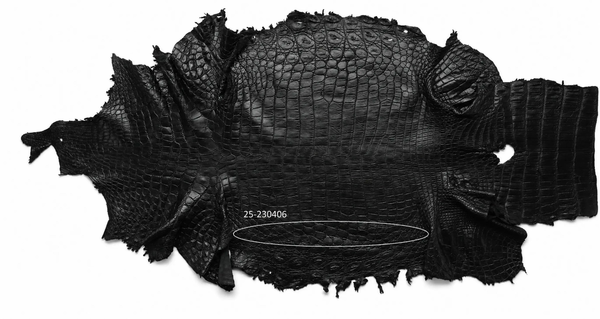 Seronera belt - Black / 120 cm / 40 mm - 126500 - skin