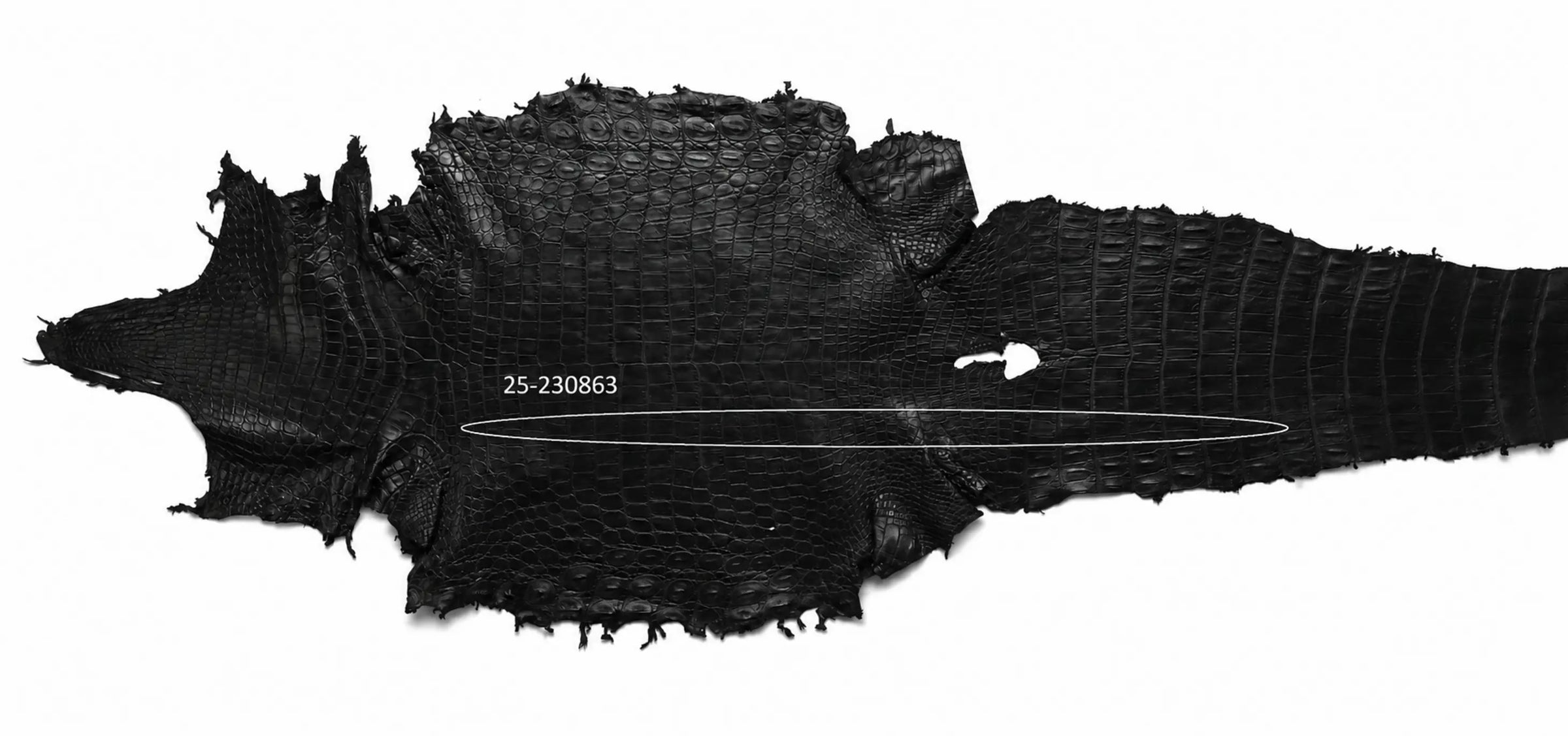 Seronera belt - Black / 105 cm / 40 mm - 126858 - skin