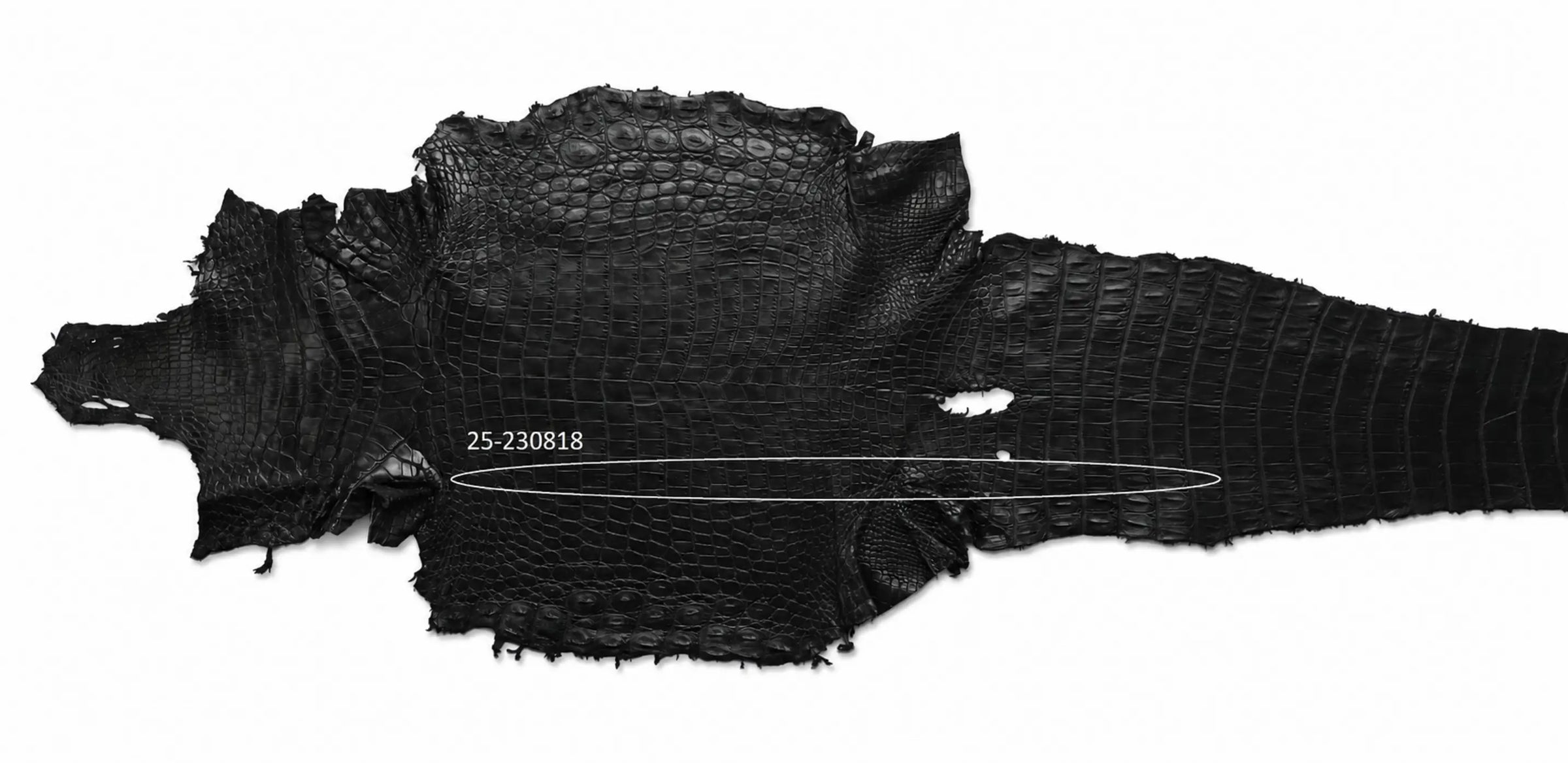 Seronera belt - Black / 110 cm / 40 mm - 126824 - skin
