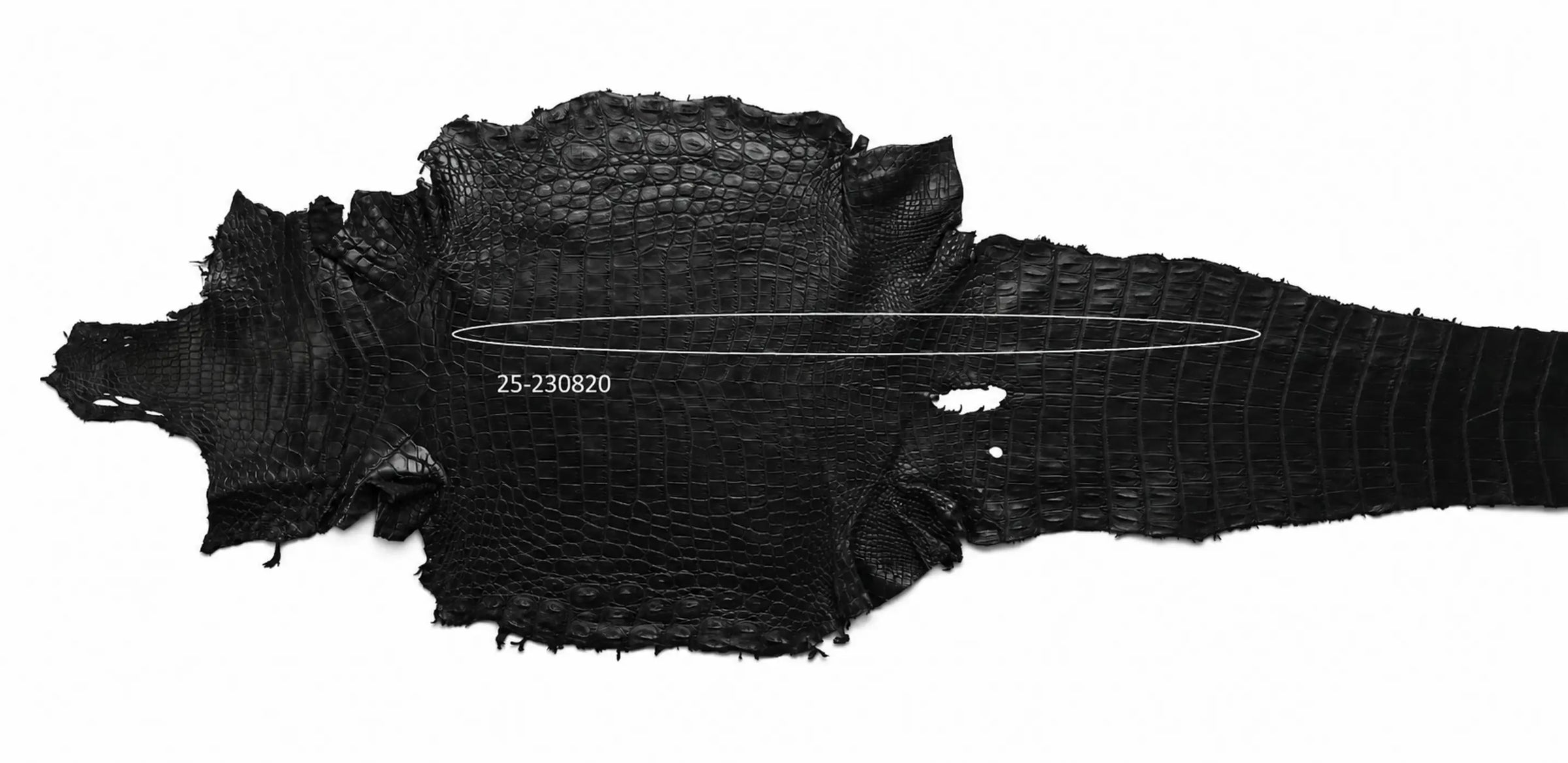Seronera belt - Black / 95 cm / 40 mm - 126826 - skin