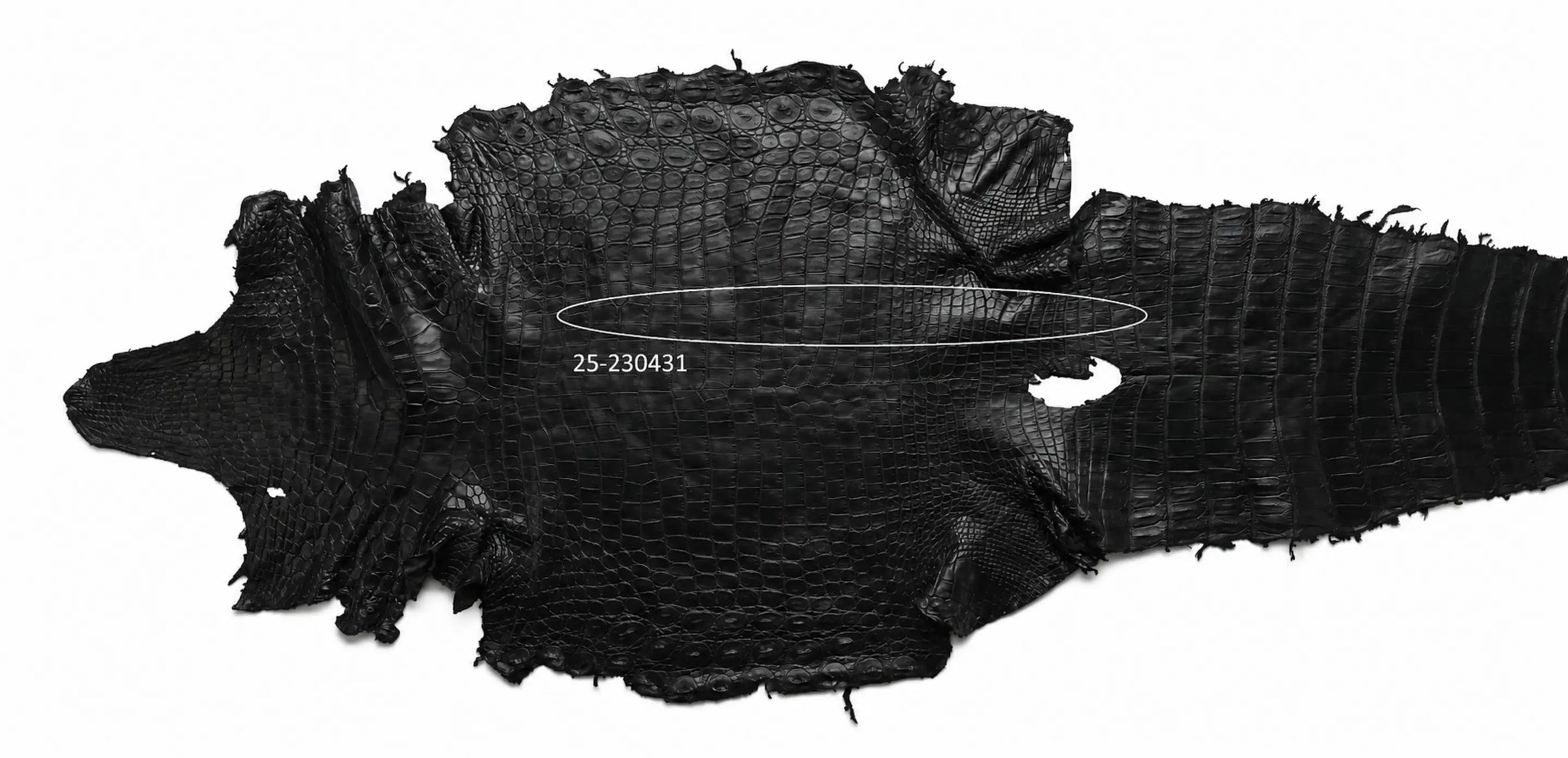 Seronera belt - Black / 110 cm / 40 mm - 126525 - skin