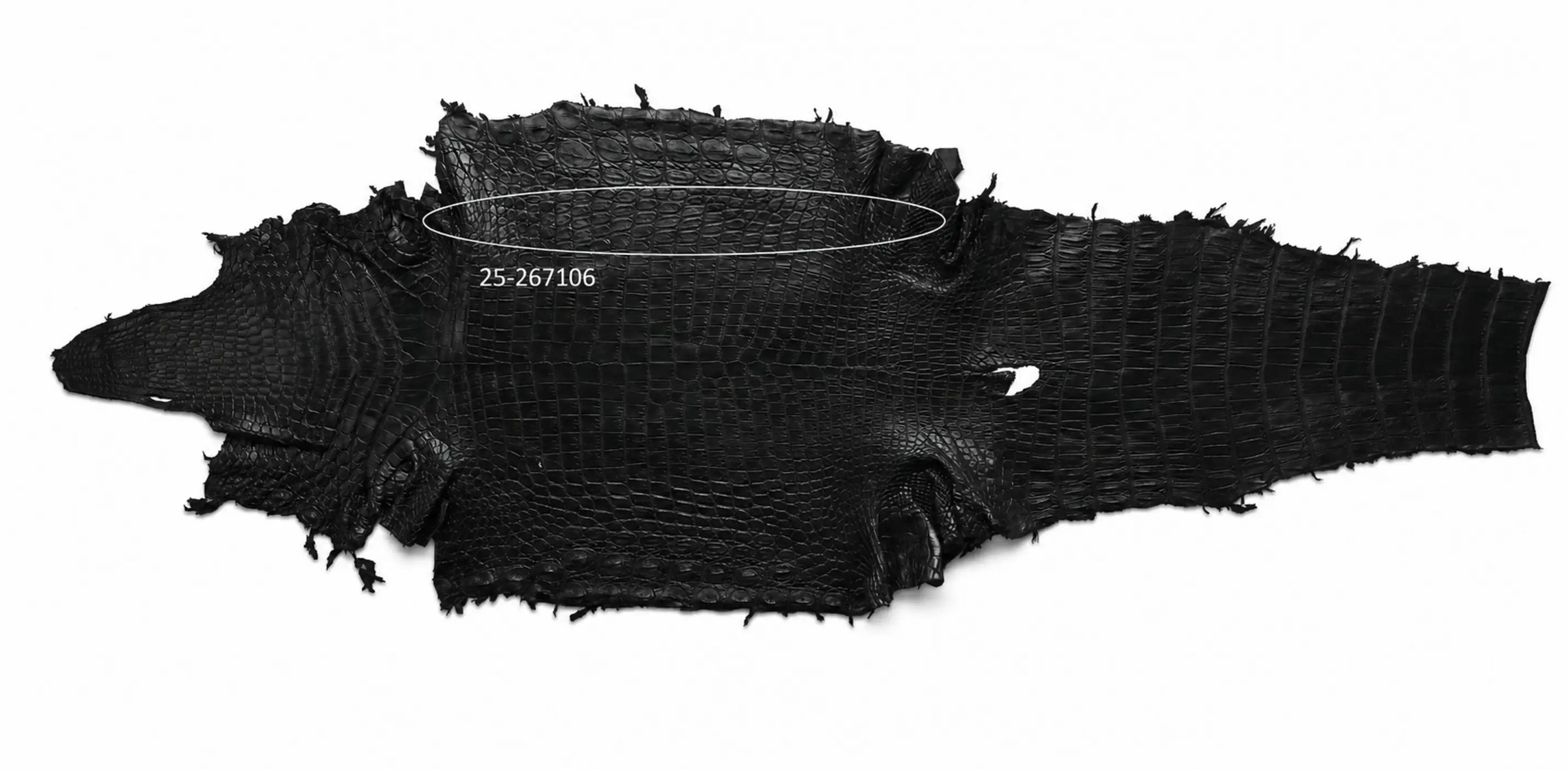 Seronera belt - Black / 110 cm / 40 mm - 127103 - skin