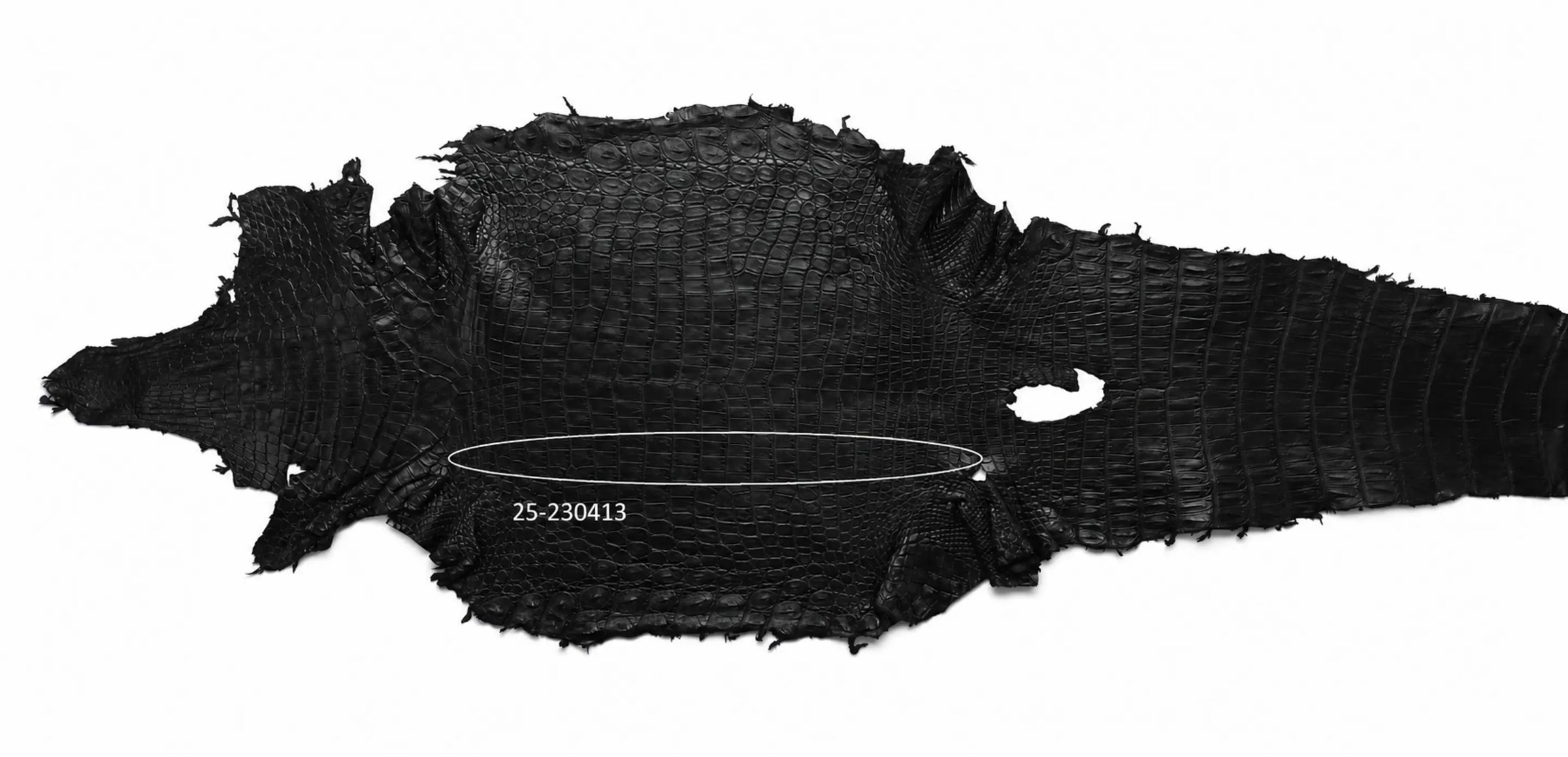 Seronera belt - Black / 95 cm / 40 mm - 126507 - skin