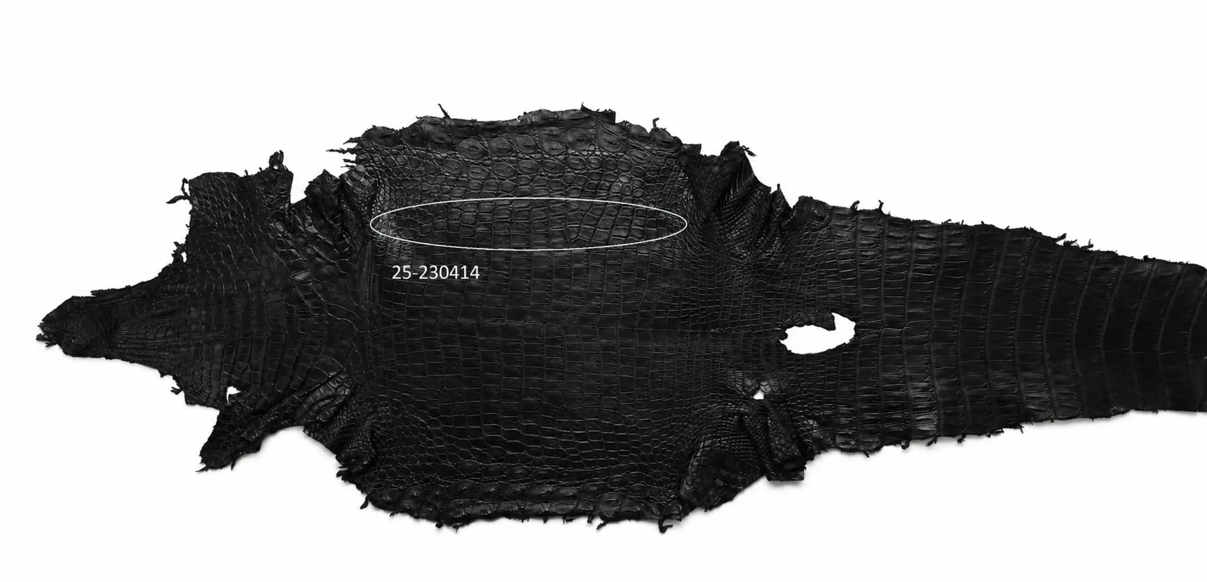 Seronera belt - Black / 75 cm / 40 mm - 126508 - skin