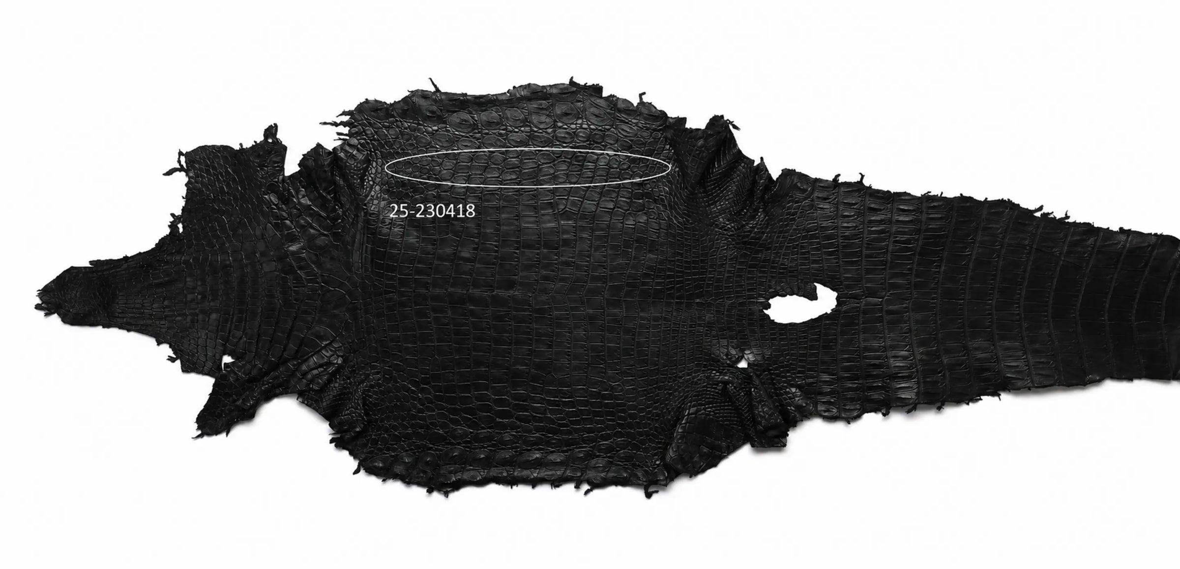 Seronera belt - Black / 90 cm / 40 mm - 126512 - skin