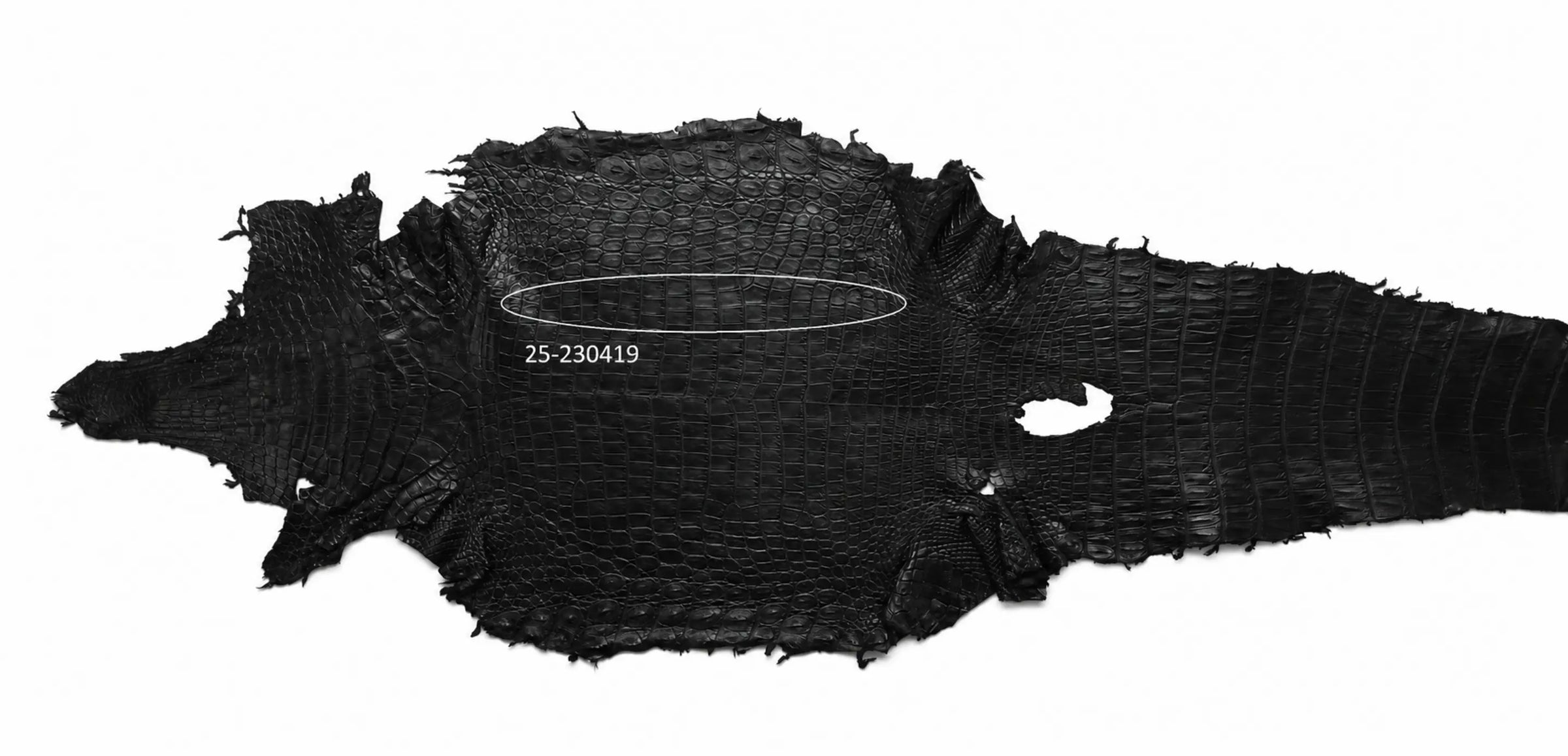 Seronera belt - Black / 110 cm / 40 mm - 126513 - skin