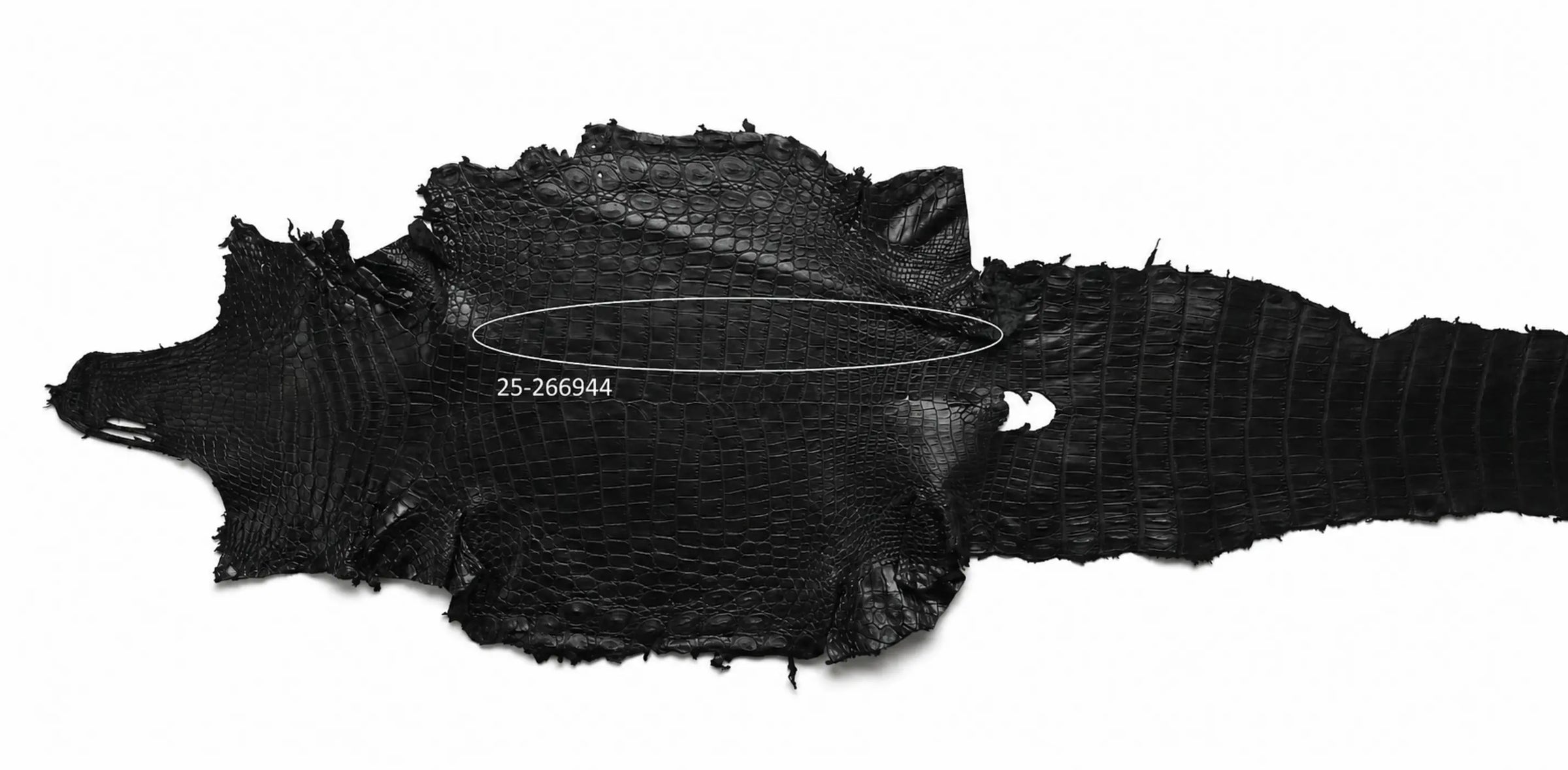 Seronera belt - Black / 110 cm / 40 mm - 126954 - skin