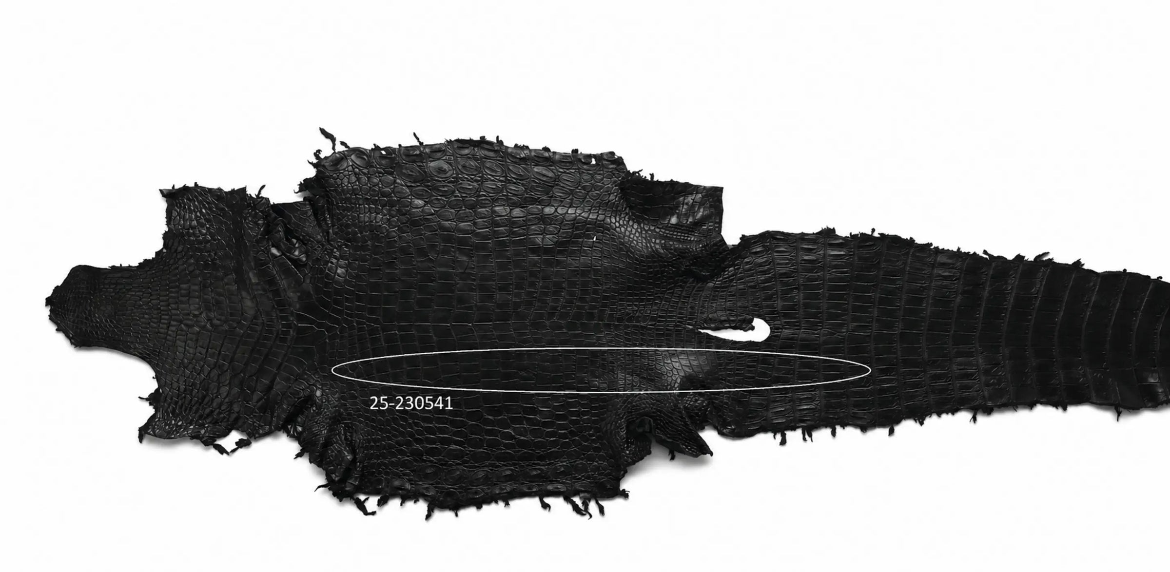 Seronera belt - Black / 125 cm / 40 mm - 126635 - skin